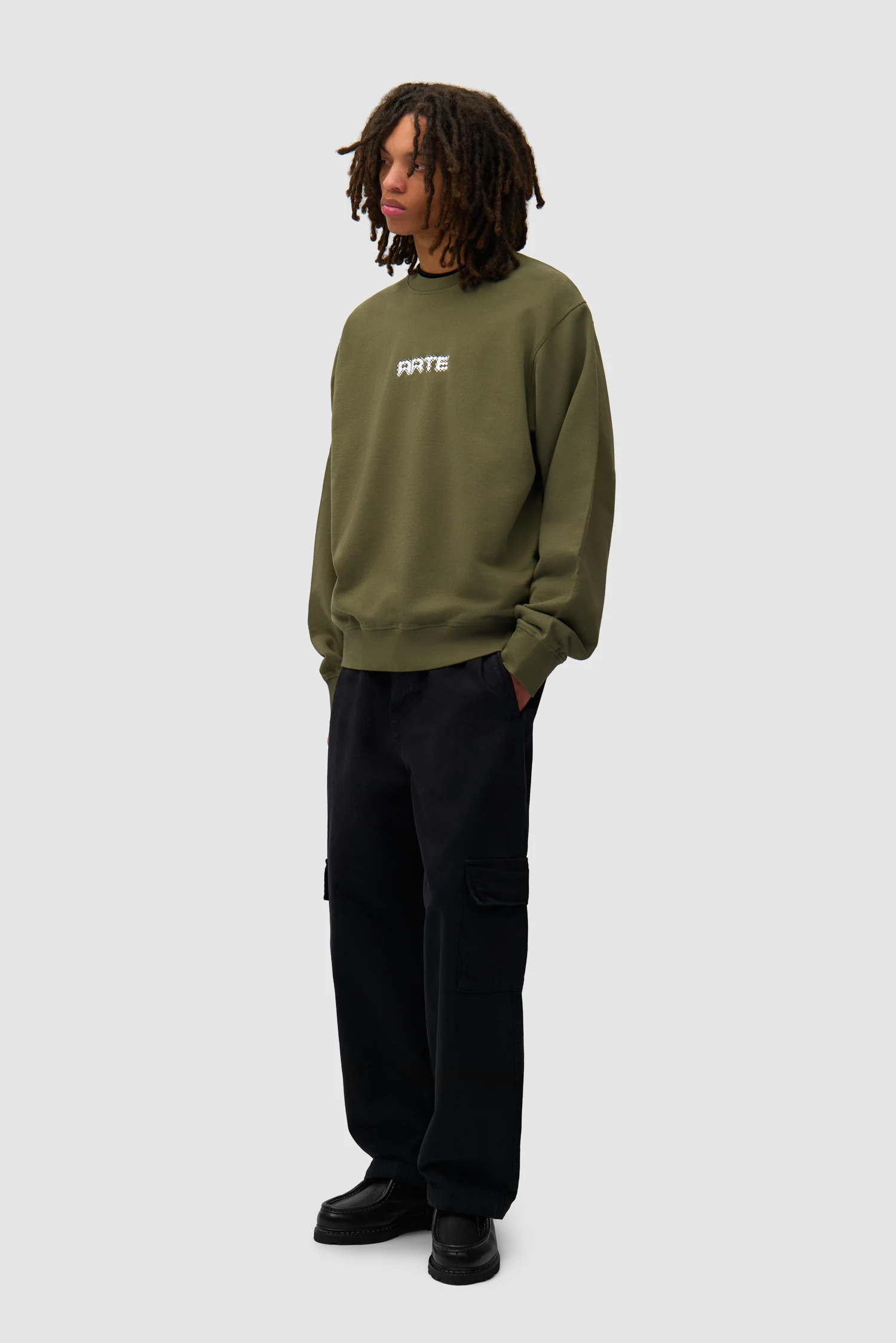Arte Pixel Crewneck - Vert - Image 5