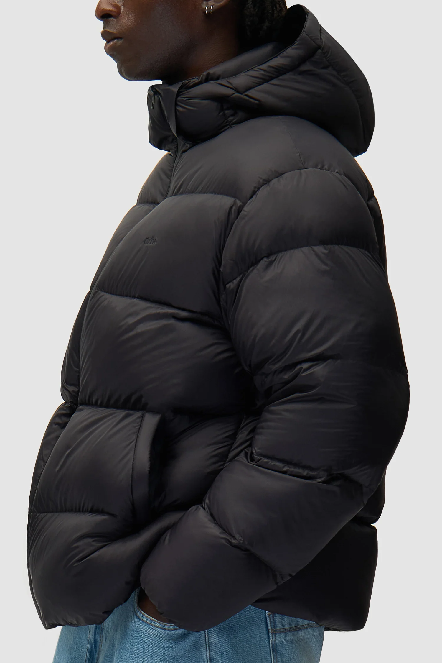 Arte Puffer Jacket - Noir - Image 7