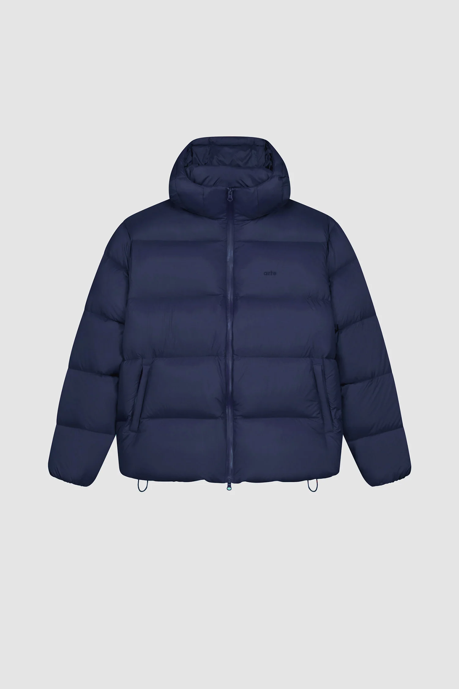 Arte Puffer Jacket - Navy - Image 8