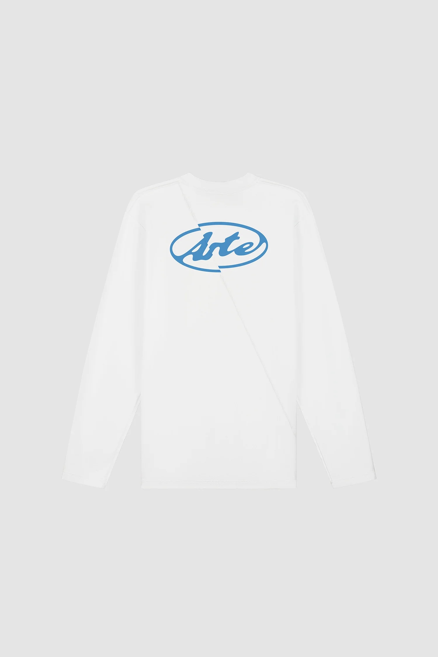 T-shirt à manches longues avec logo cercle dans le dos - Blanc - Image 8
