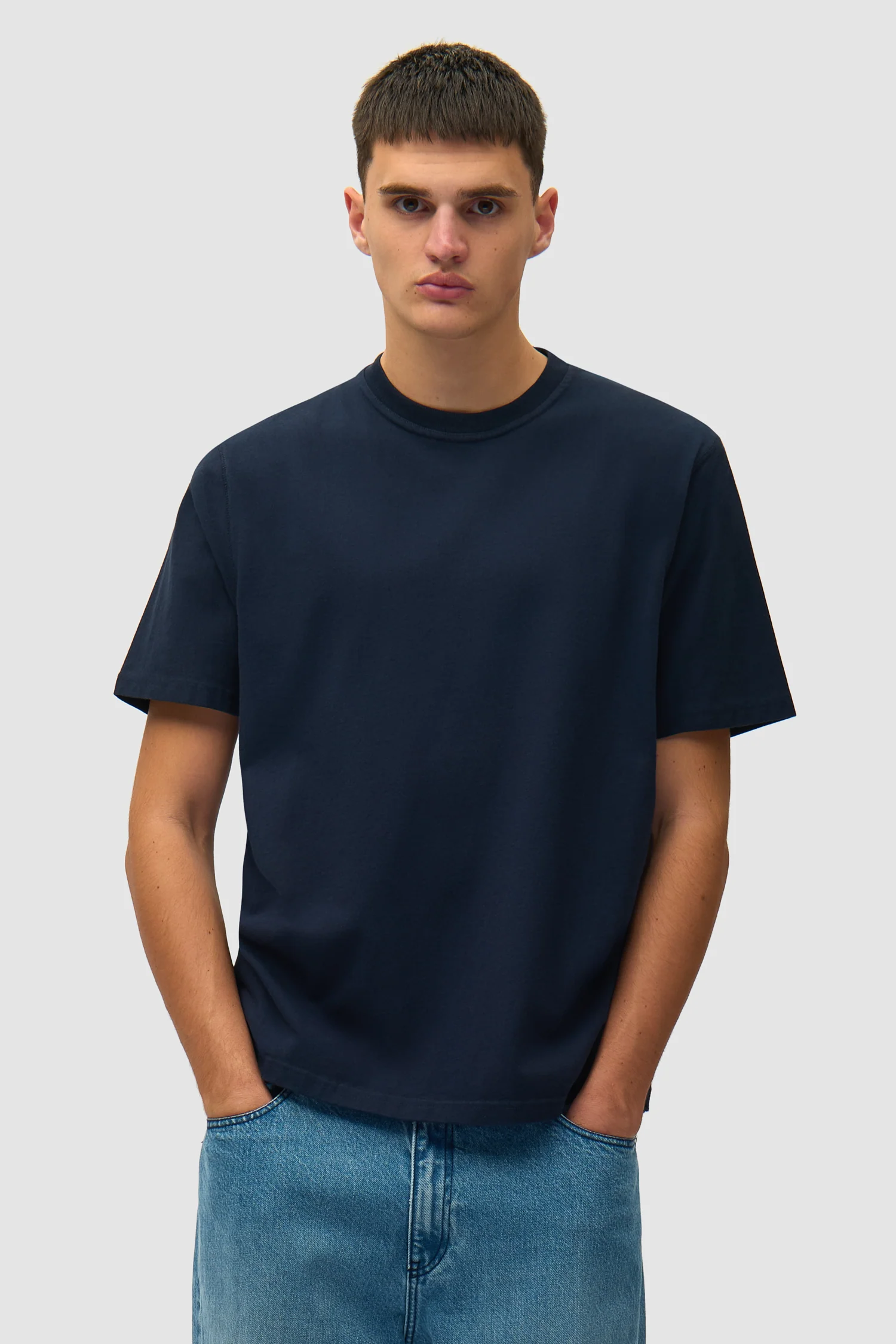 T-shirt Back Collage - Bleu marine - Image 3