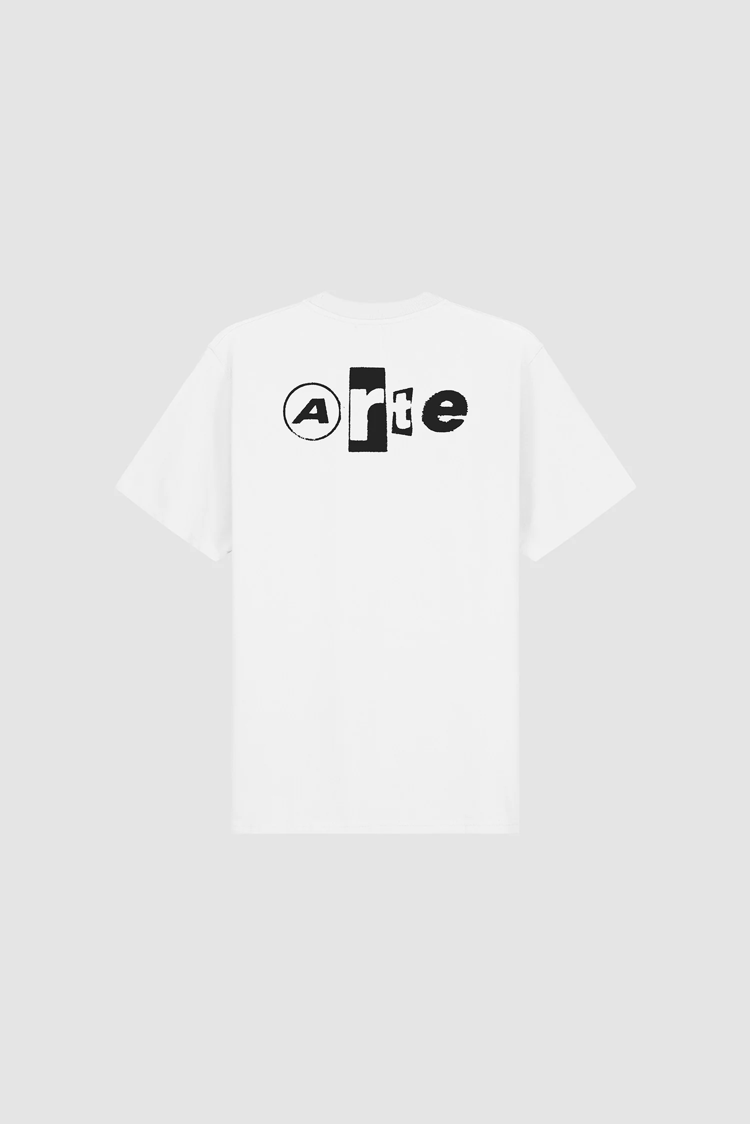 T-shirt Back Collage - Blanc - Image 9