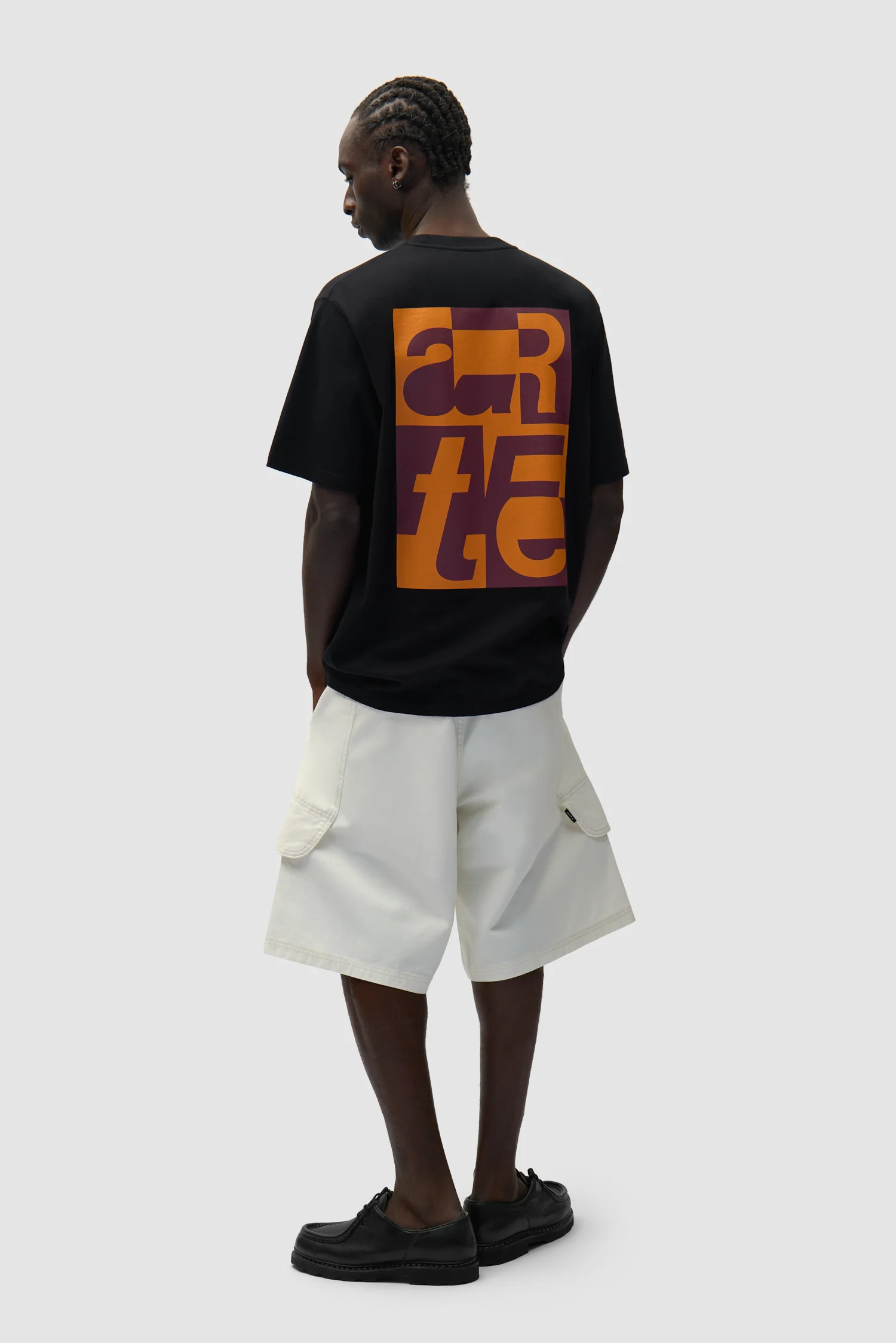 T-shirt graphique dos - Noir - Image 5