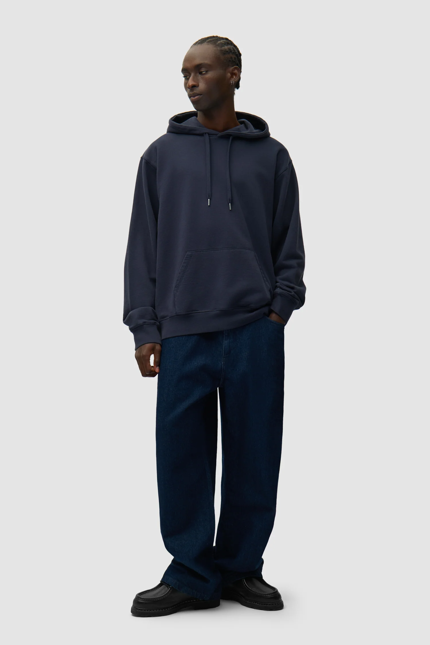 Sweat à capuche Back SS26 - Bleu marine - Image 6