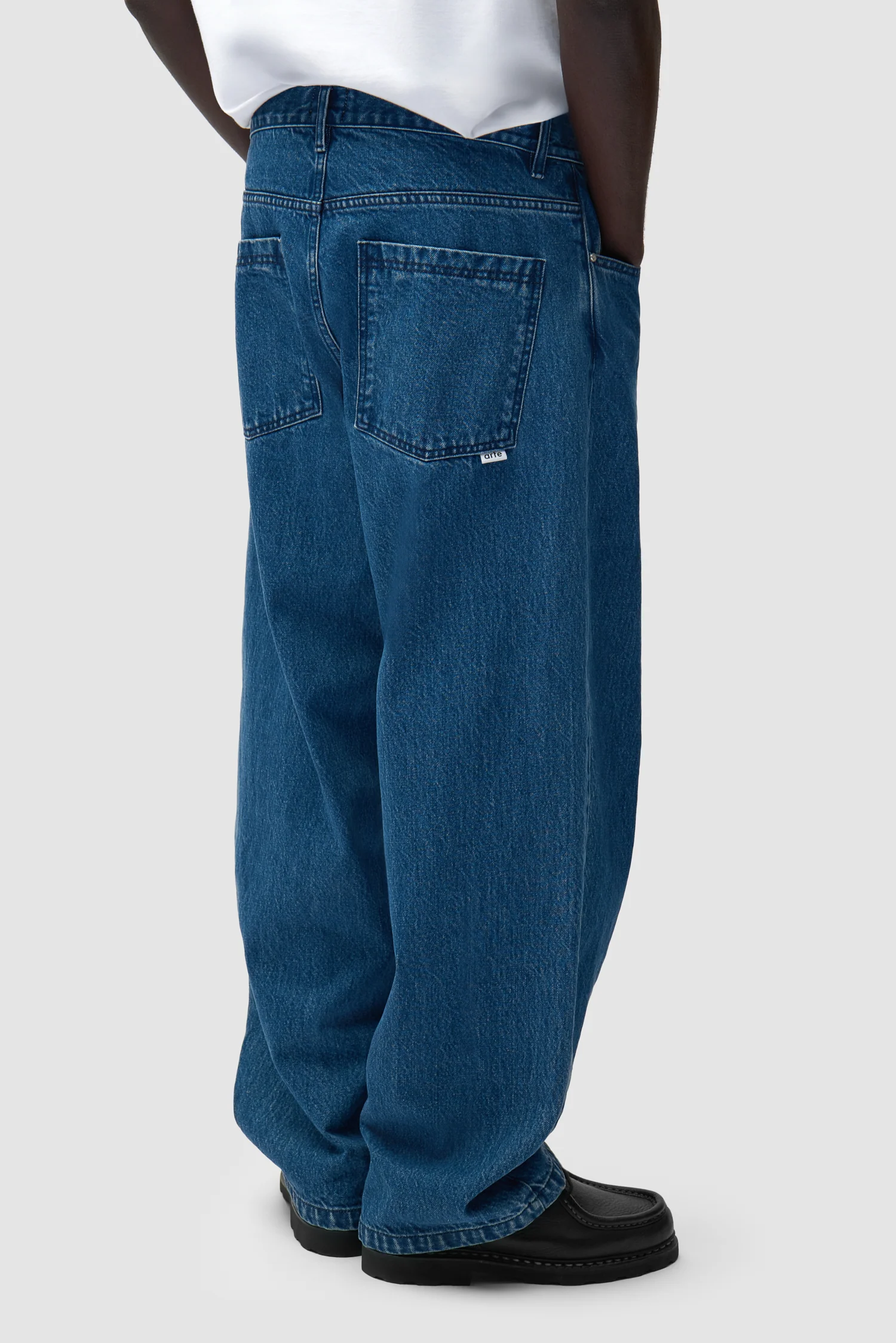 Pantalon baggy - Denim brut - Image 4