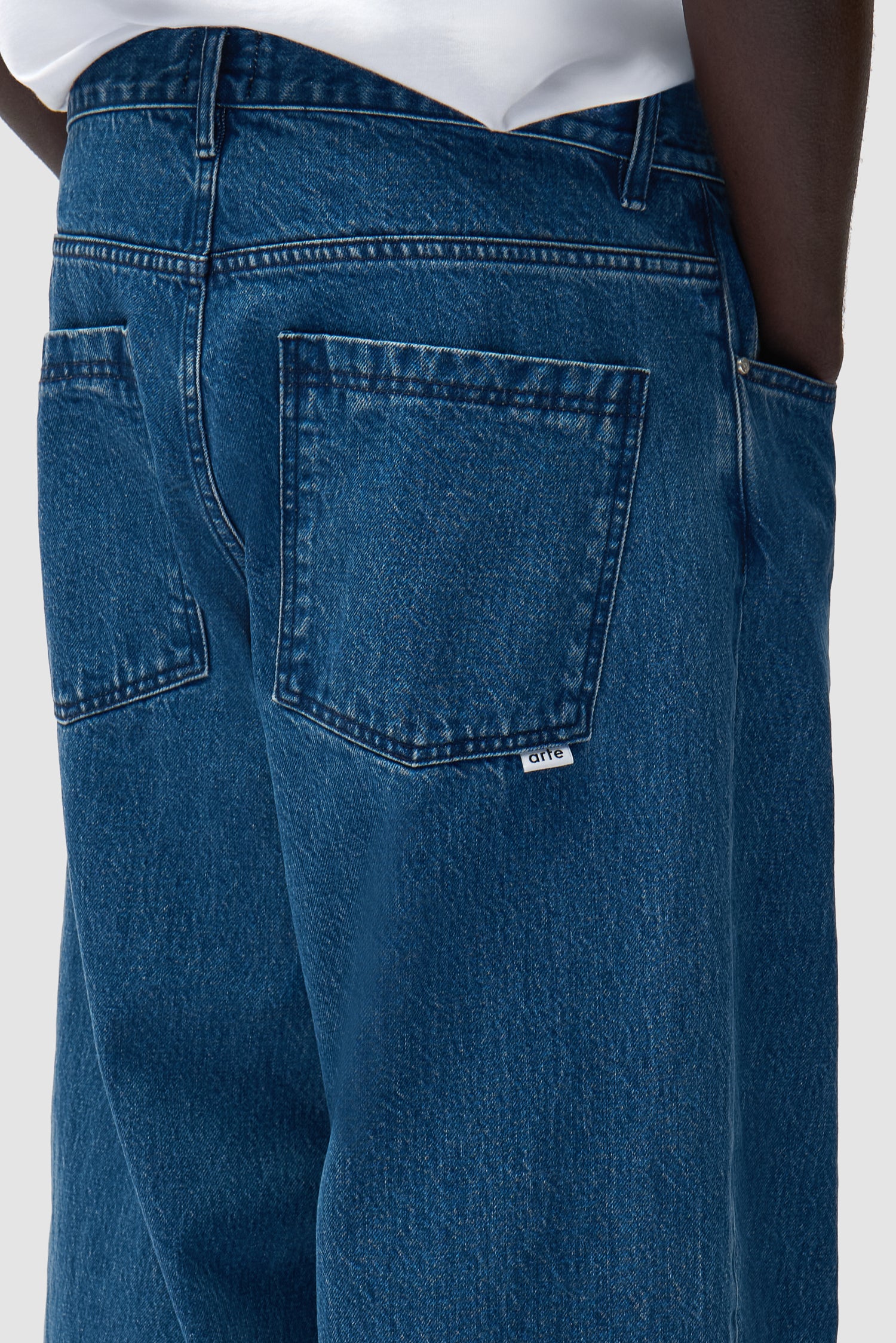 Pantalon baggy - Denim brut - Image 9