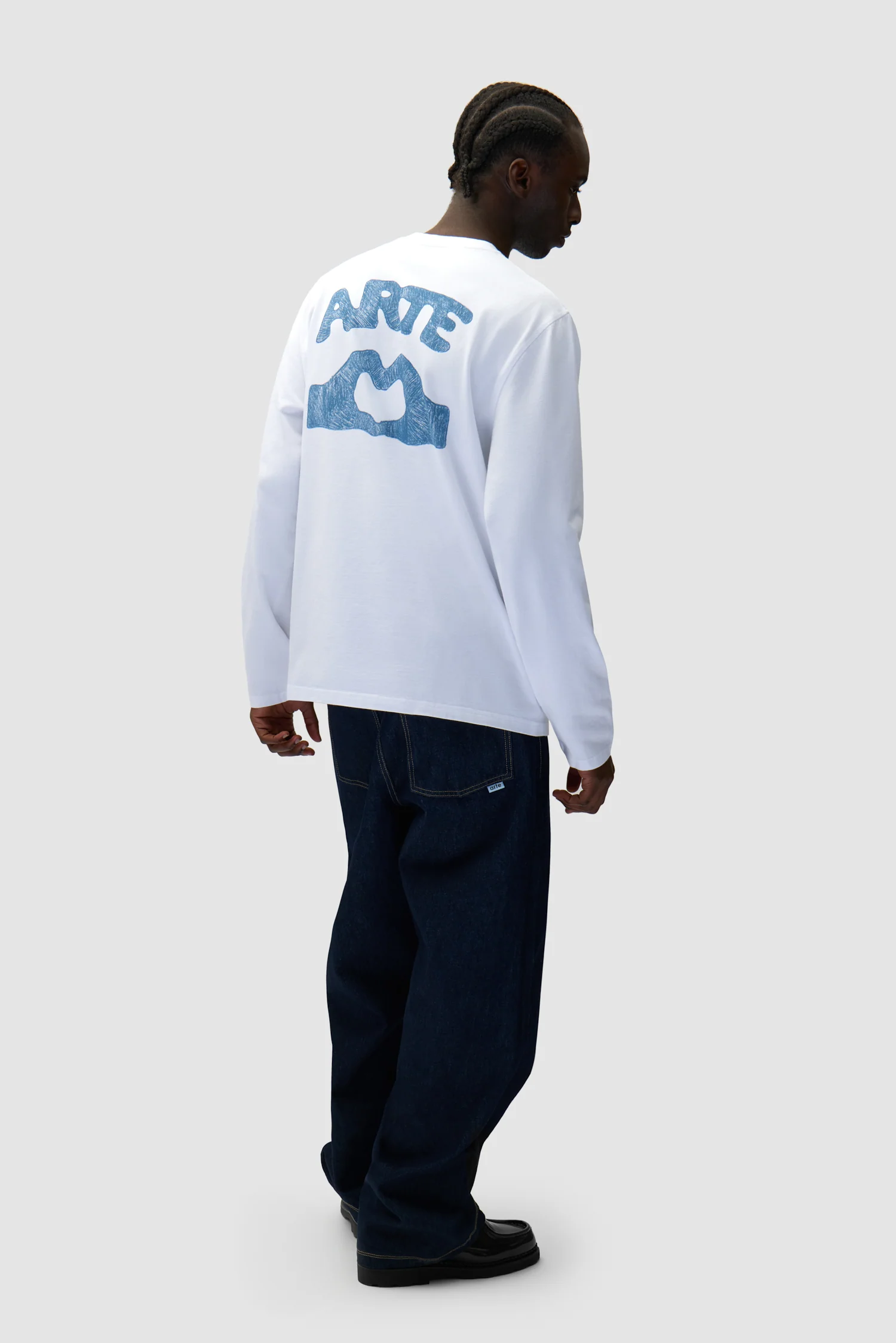 Pantalon Basic Jeans - Denim brut - Image 5