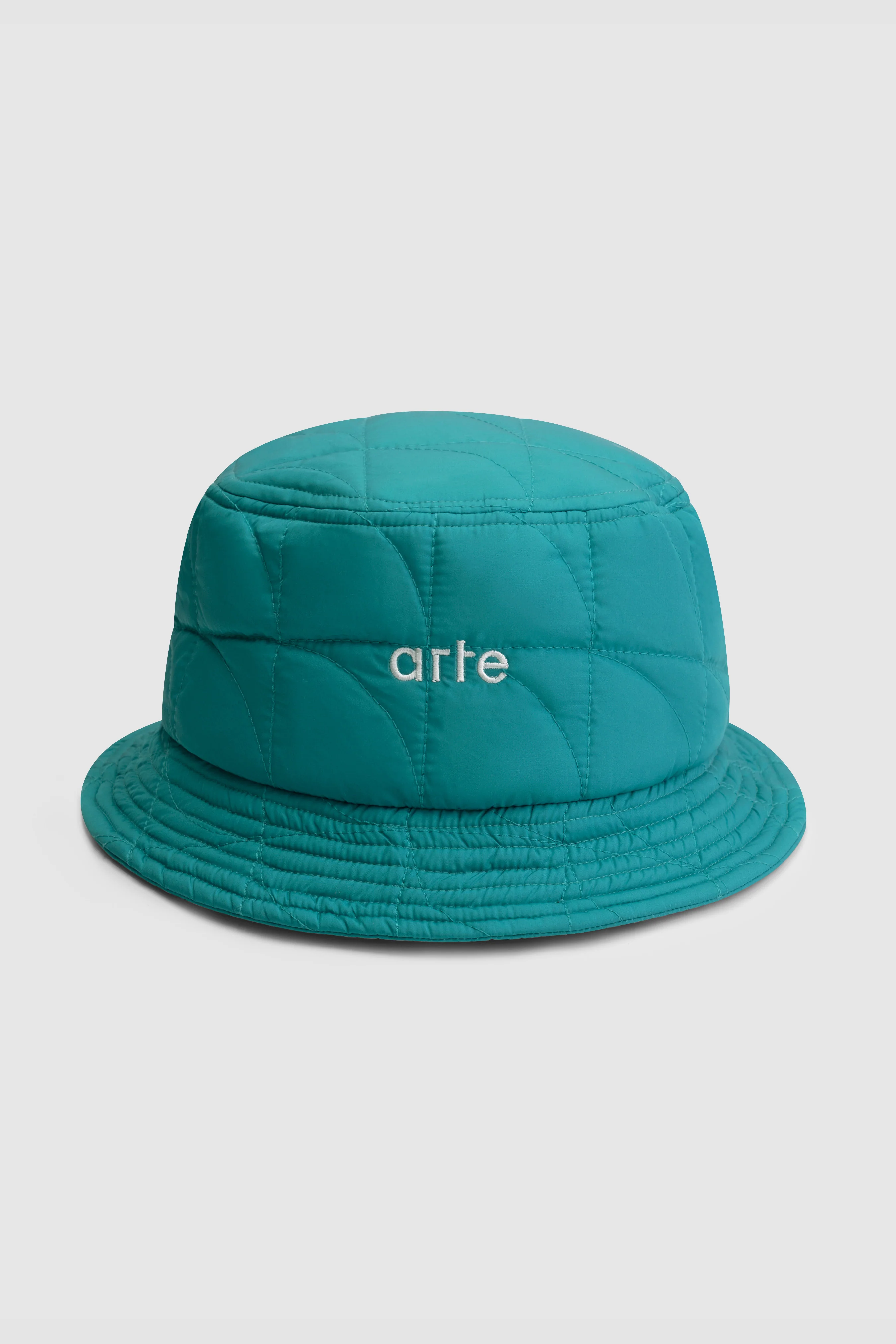 Bauhaus Quilted Bucket Hat - Lake Blue - Image 2