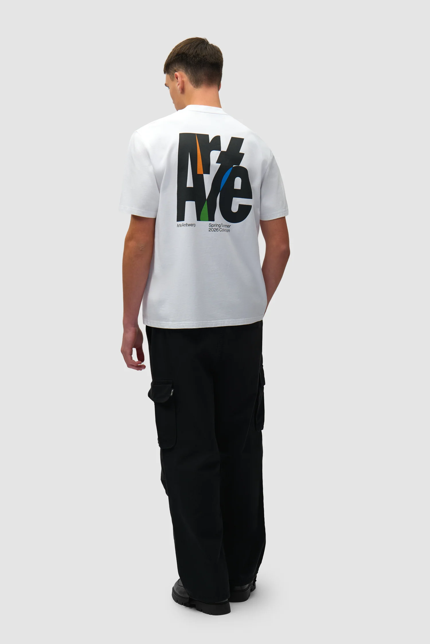 T-shirt à grand logo dans le dos - Blanc - Image 4