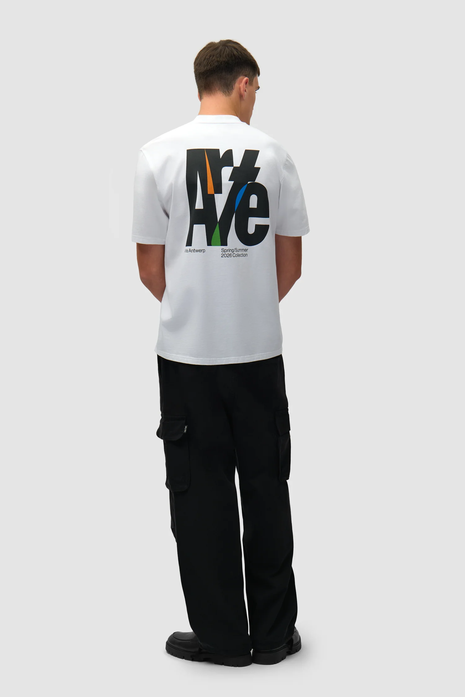 T-shirt à grand logo dans le dos - Blanc - Image 5