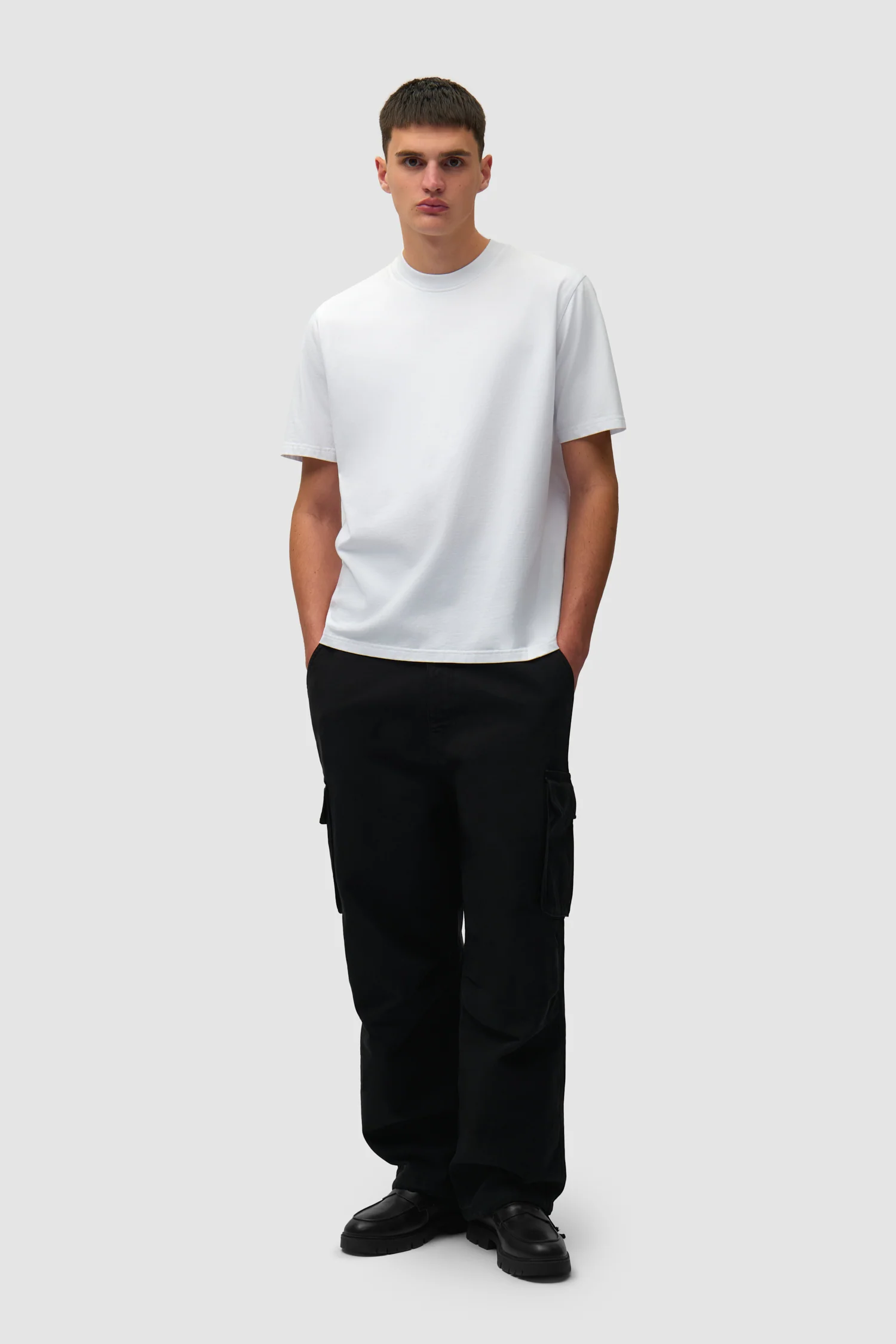 T-shirt à grand logo dans le dos - Blanc - Image 6