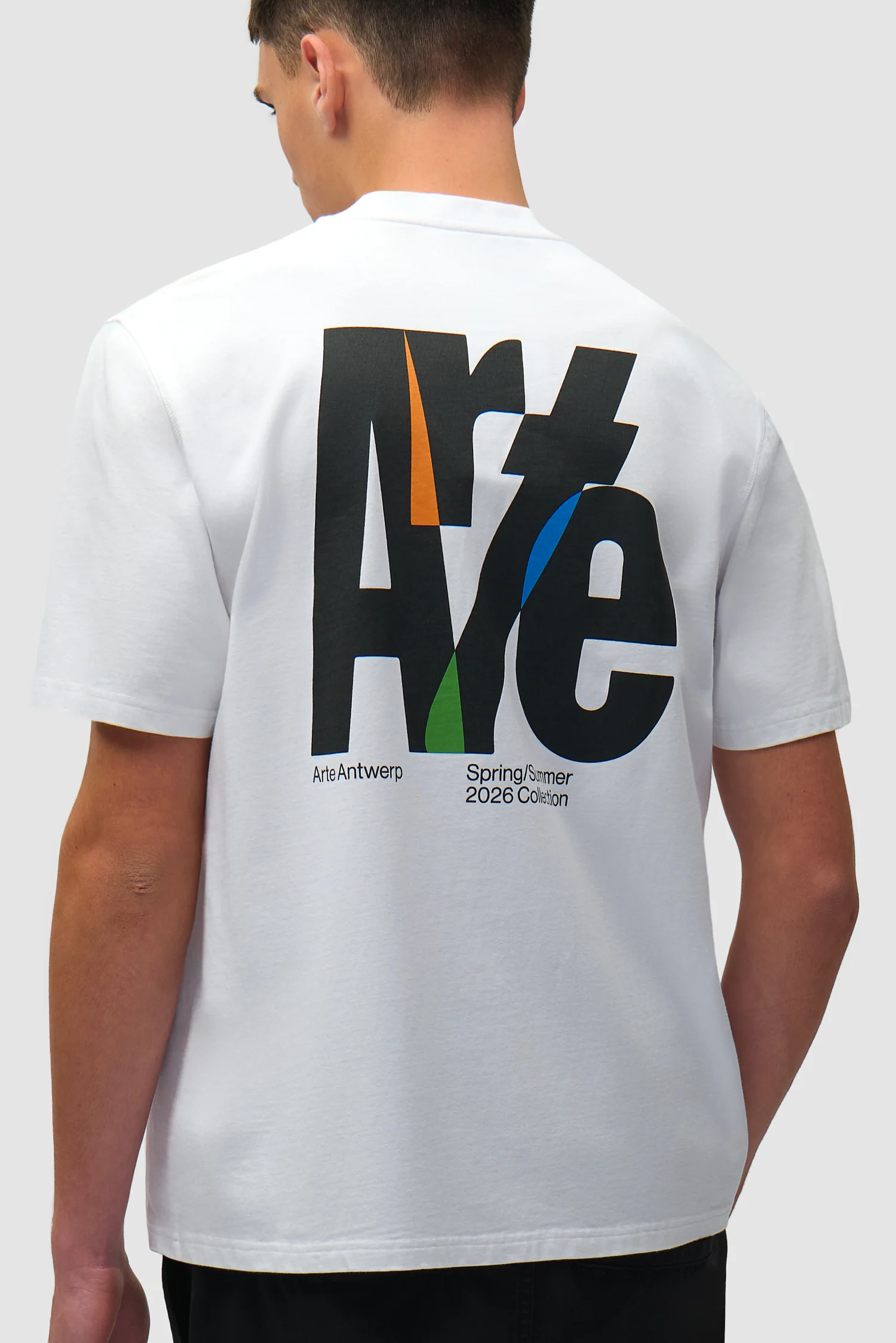 T-shirt à grand logo dans le dos - Blanc - Image 7