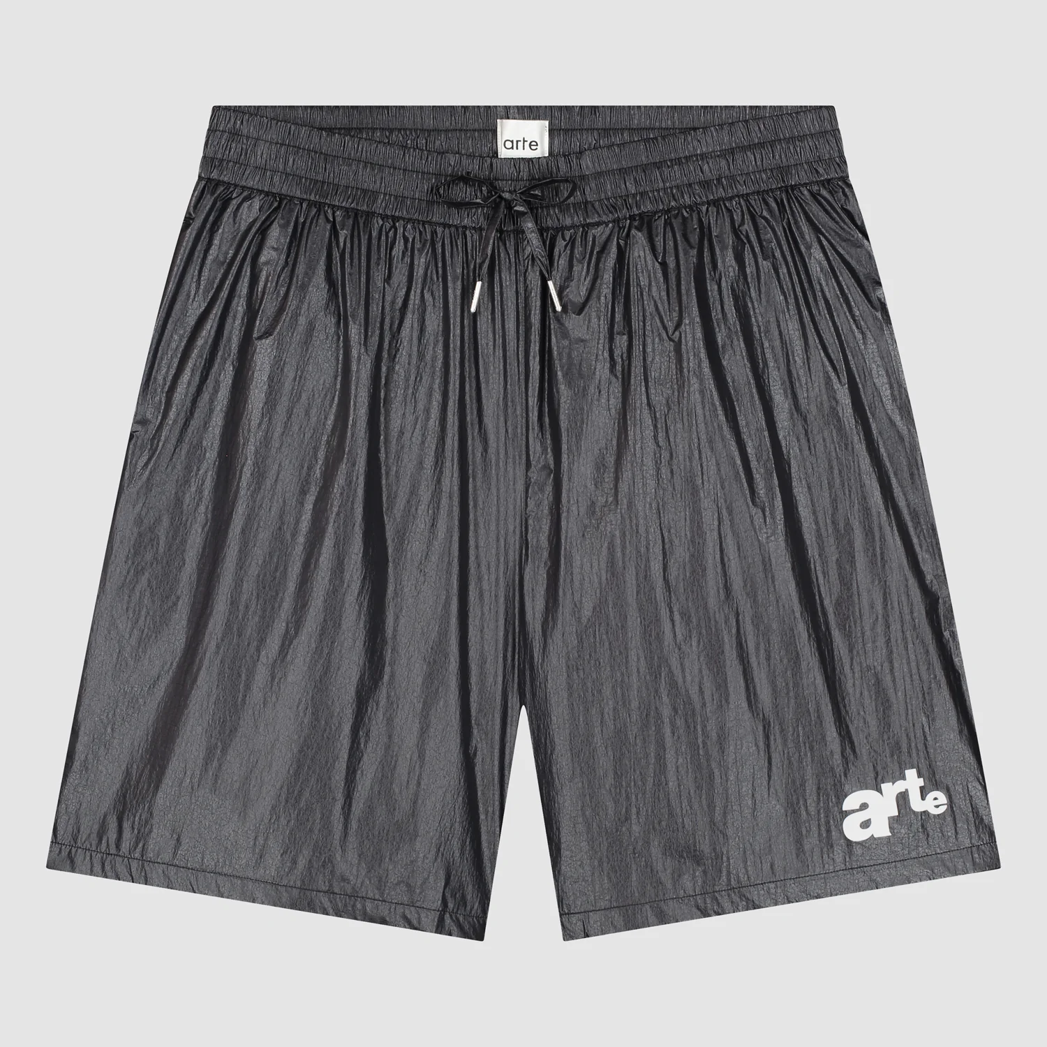 Short à grand logo - Noir