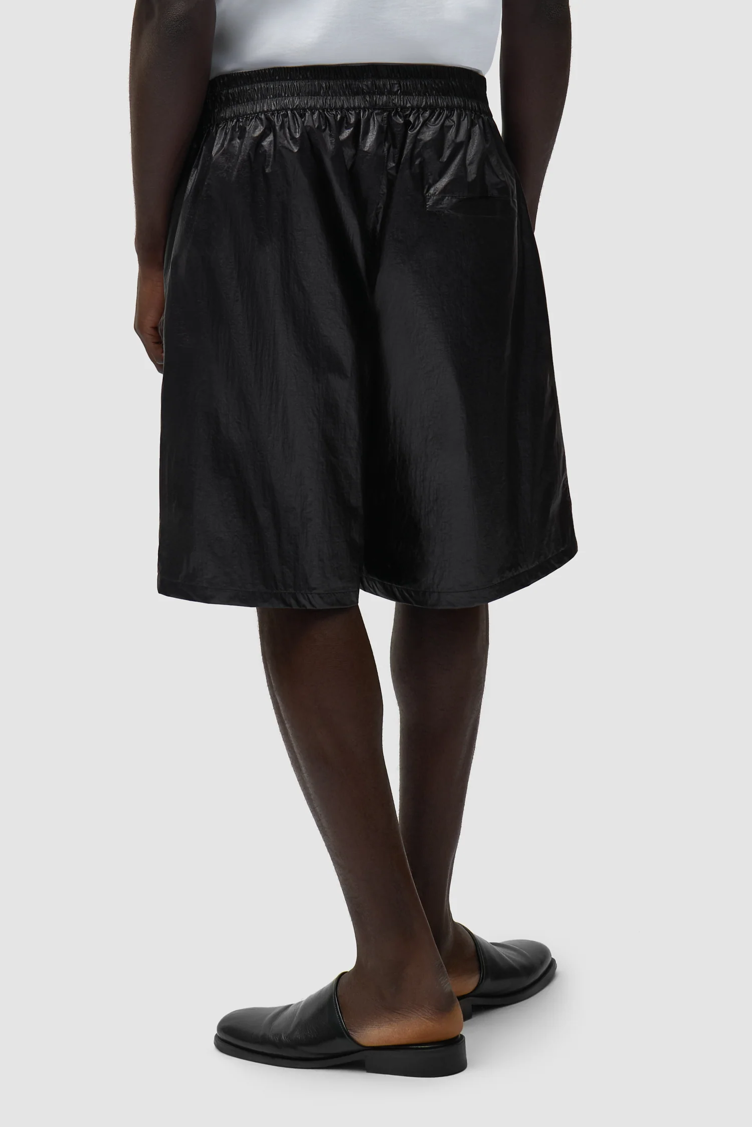 Short à grand logo - Noir - Image 4