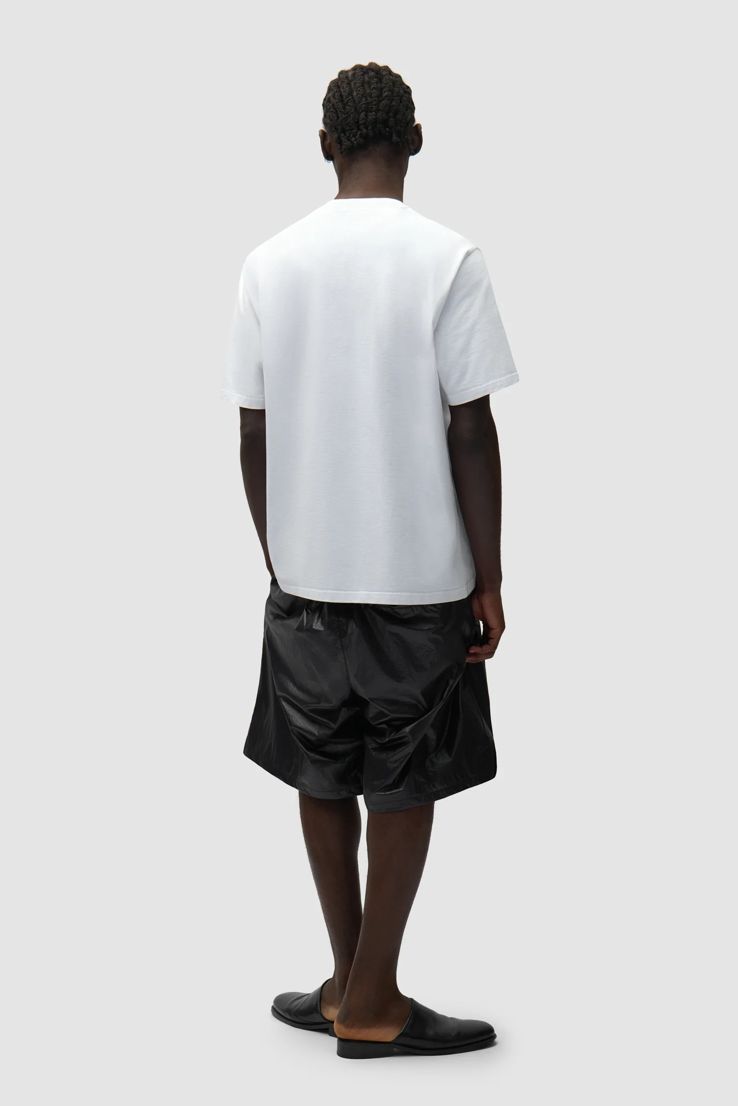 Short à grand logo - Noir - Image 7