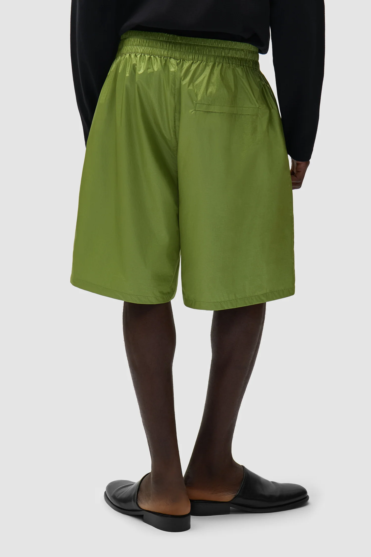 Short à grand logo - Vert - Image 4