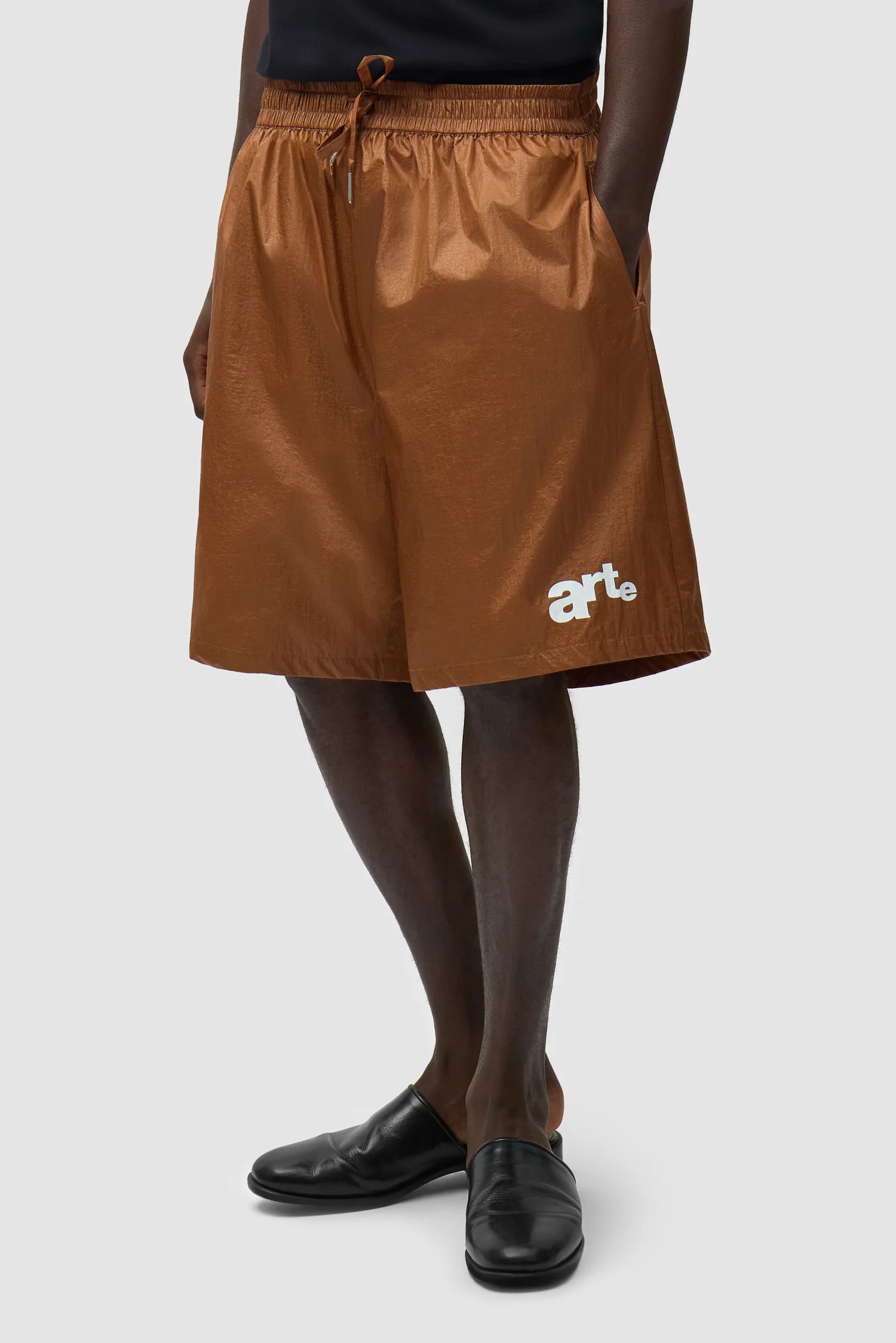 Short à grand logo - Orange - Image 3
