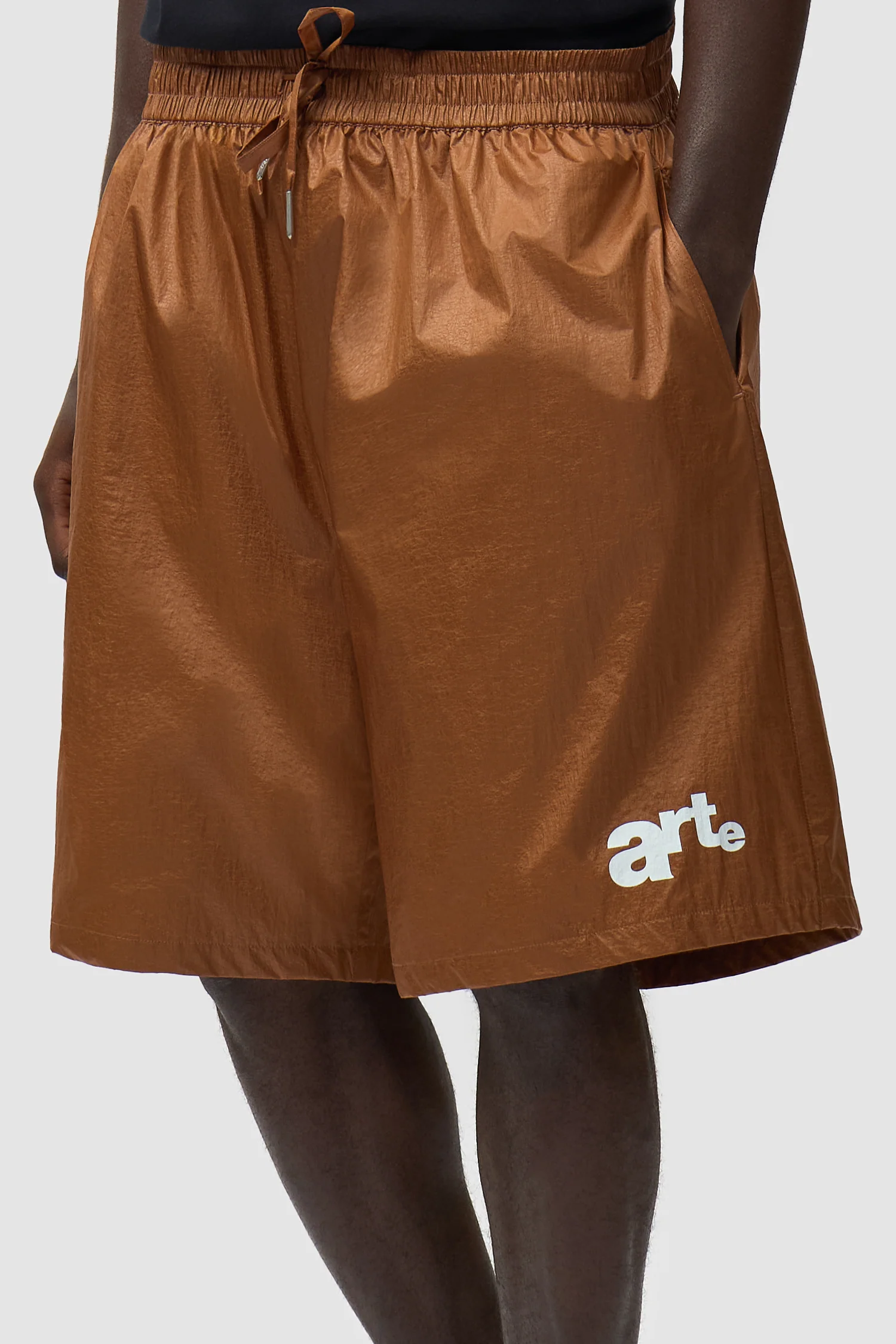 Short à grand logo - Orange - Image 8