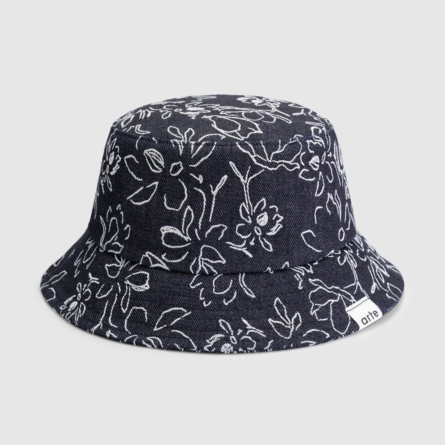 Bouclier à broderie Bill - Marine