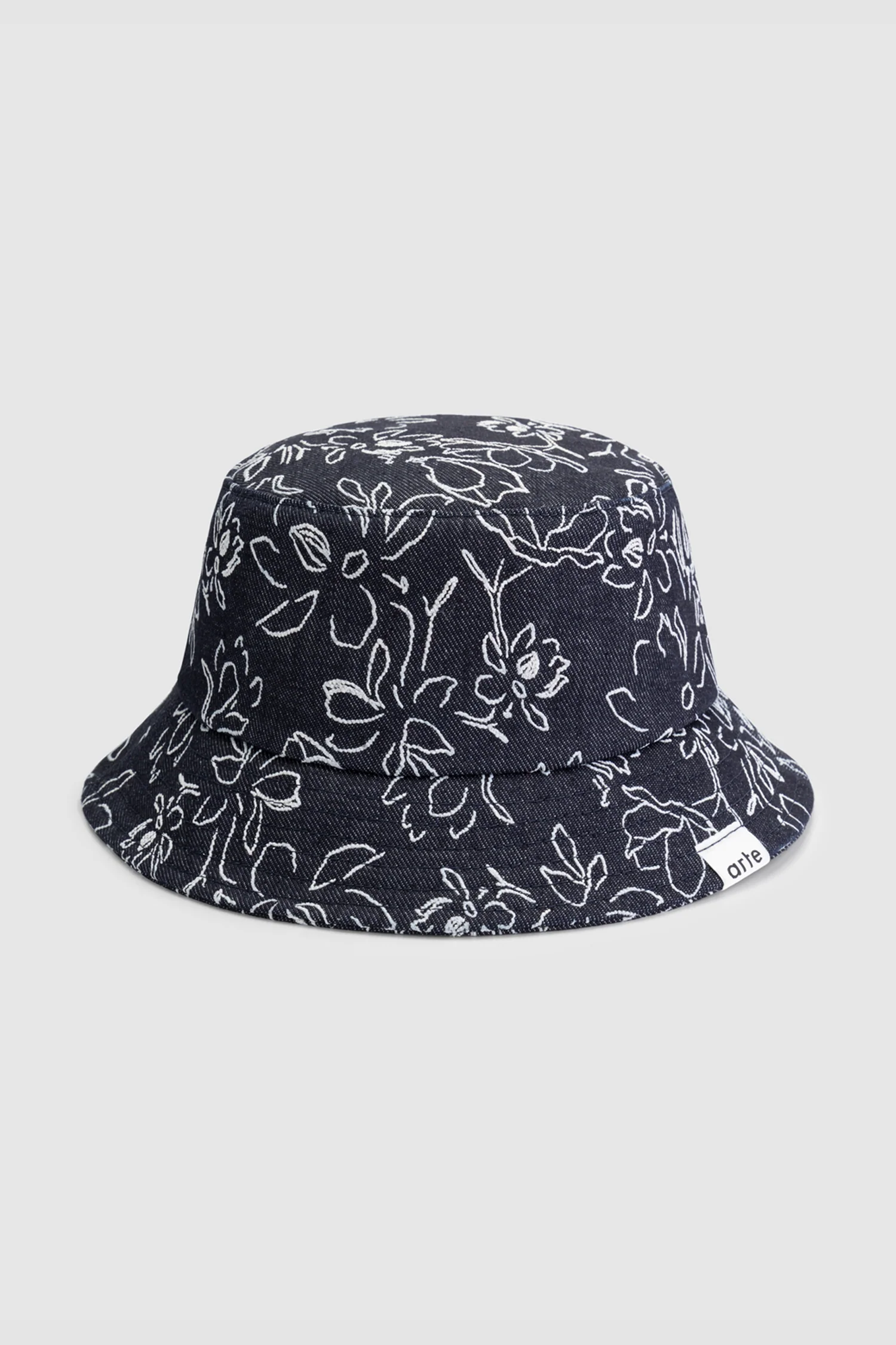 Bouclier à broderie Bill - Marine - Image 2