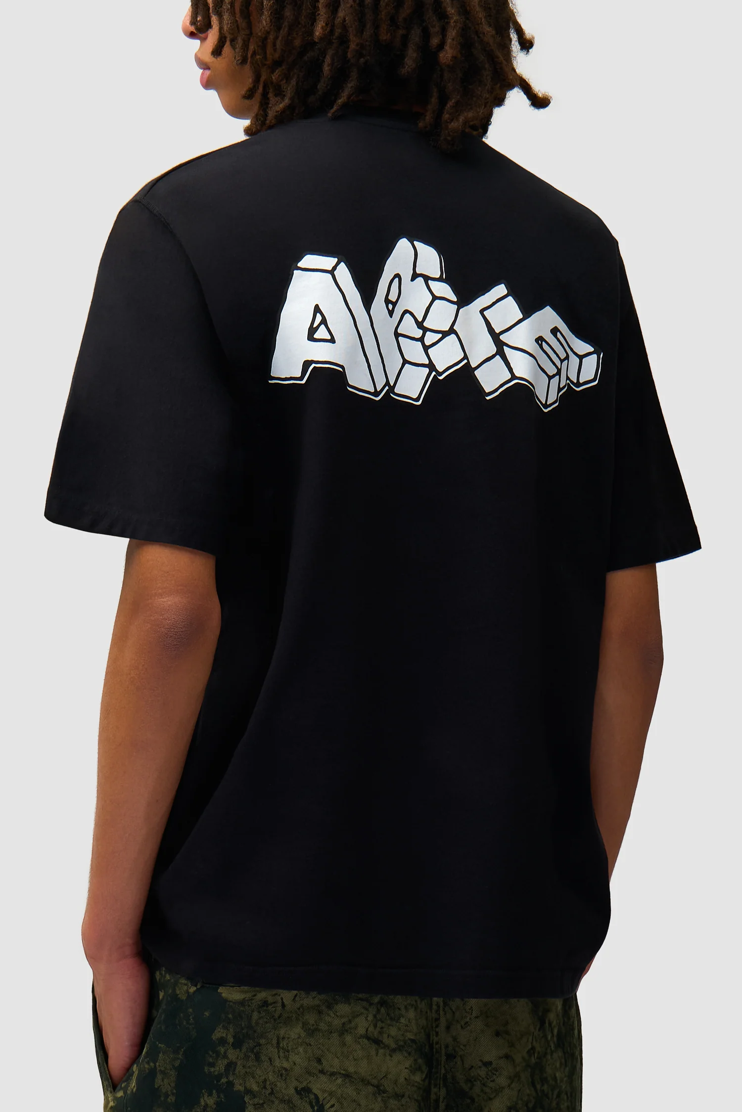 T-shirt imprimé Blocks - Noir - Image 7