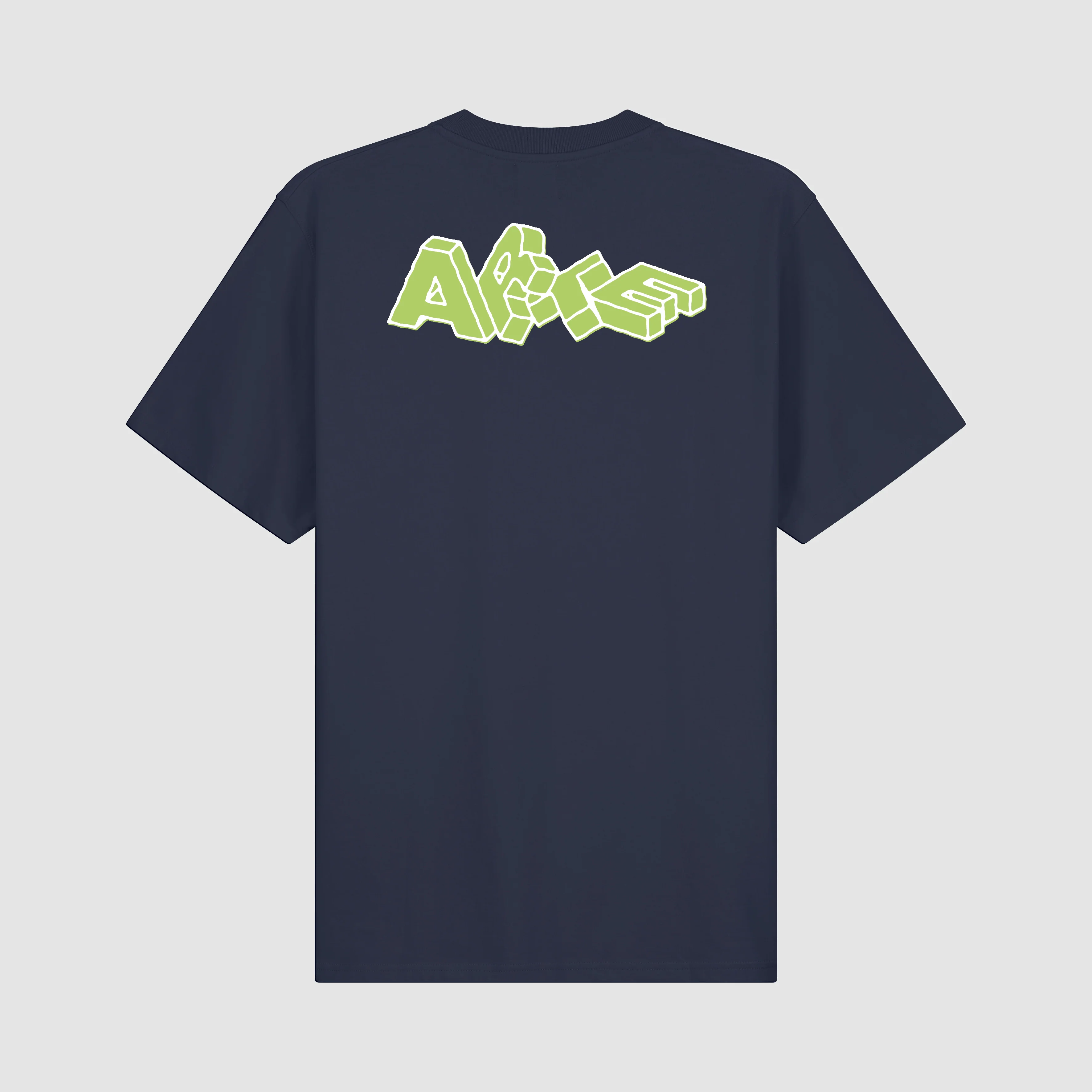 T-shirt imprimé Blocks - Marine