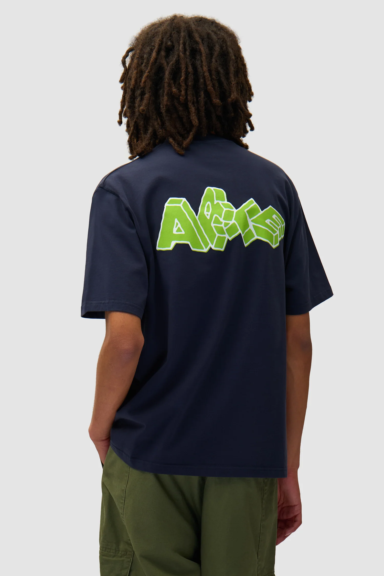 T-shirt imprimé Blocks - Marine - Image 2