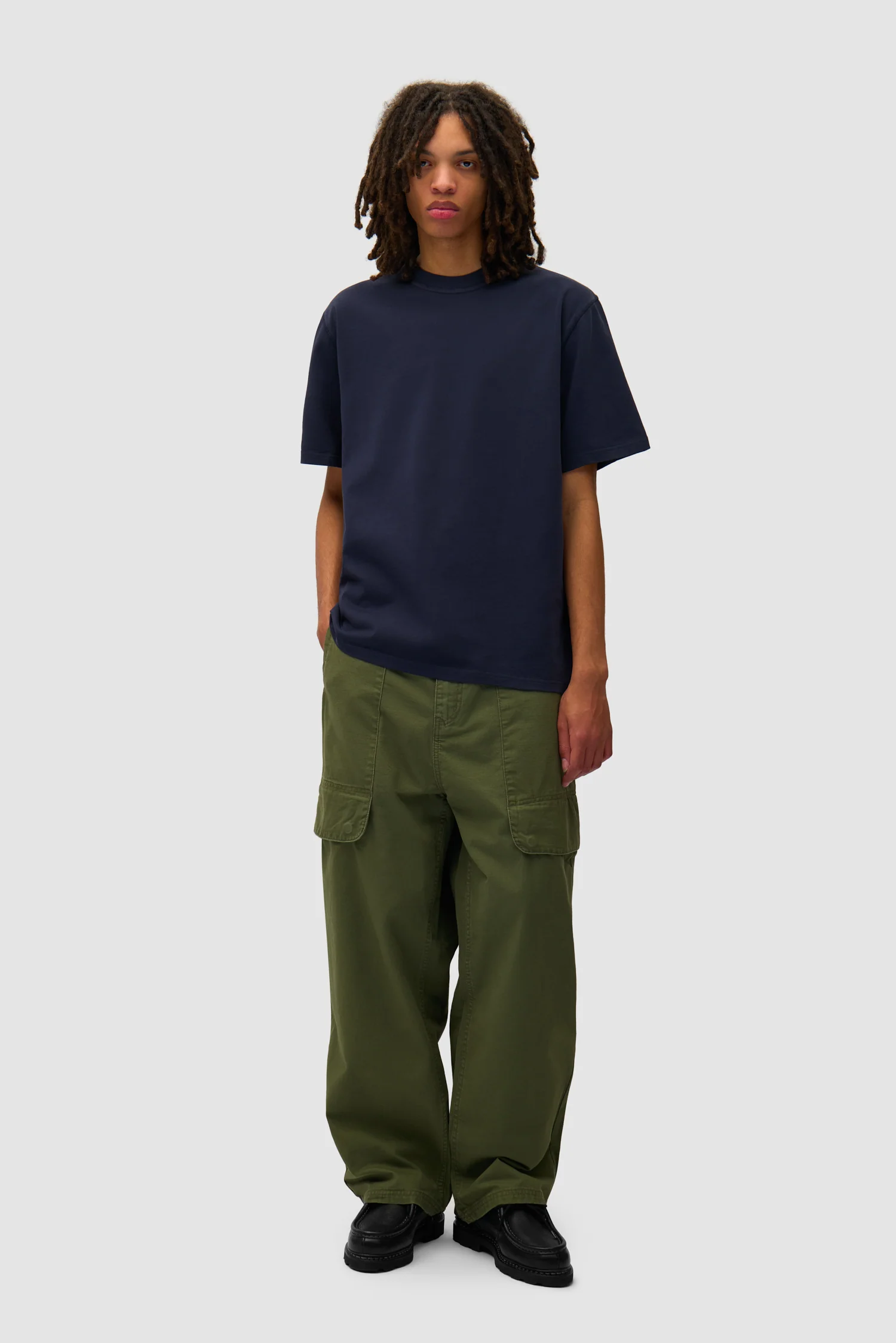T-shirt imprimé Blocks - Marine - Image 6