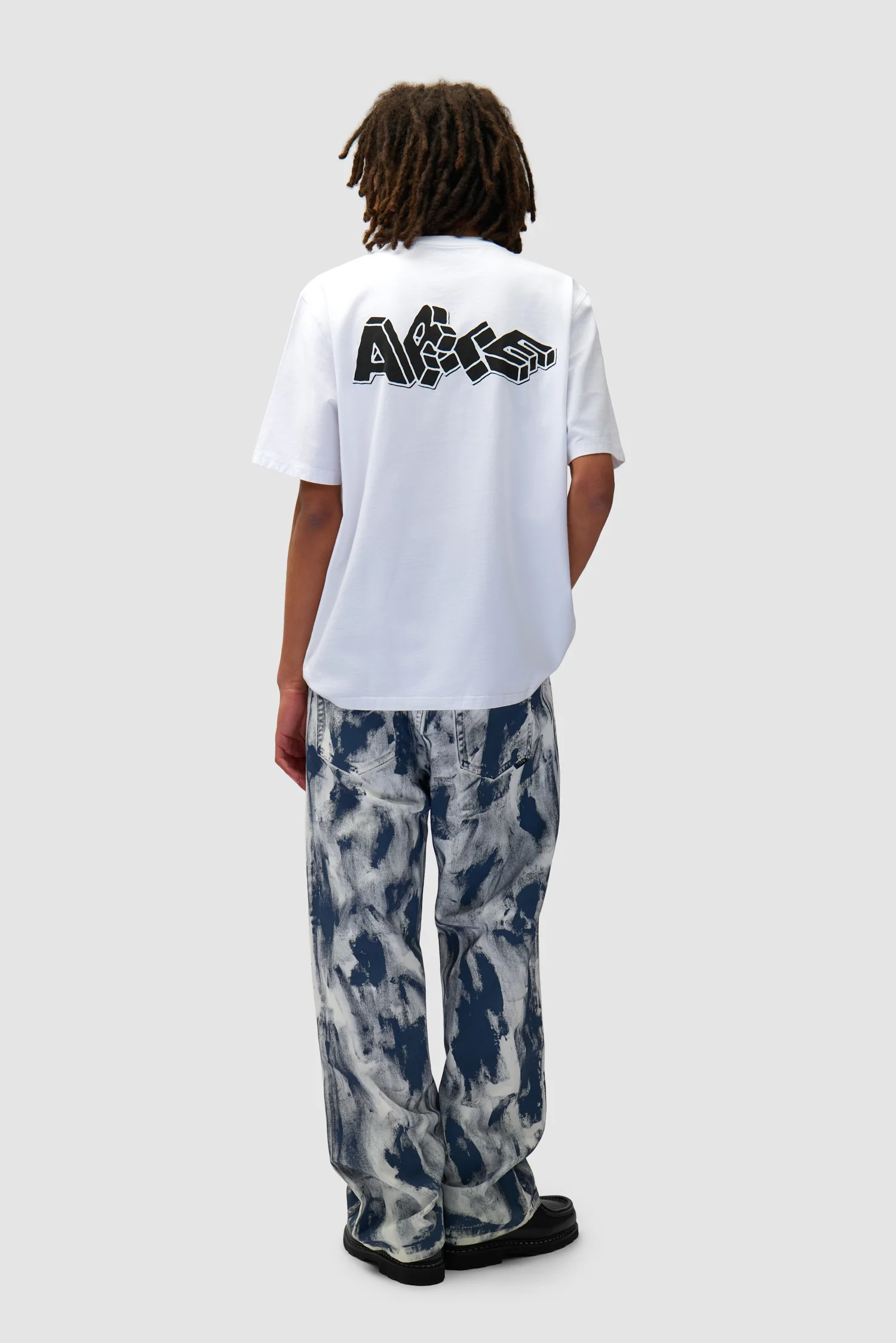 T-shirt imprimé Blocks - Blanc - Image 4