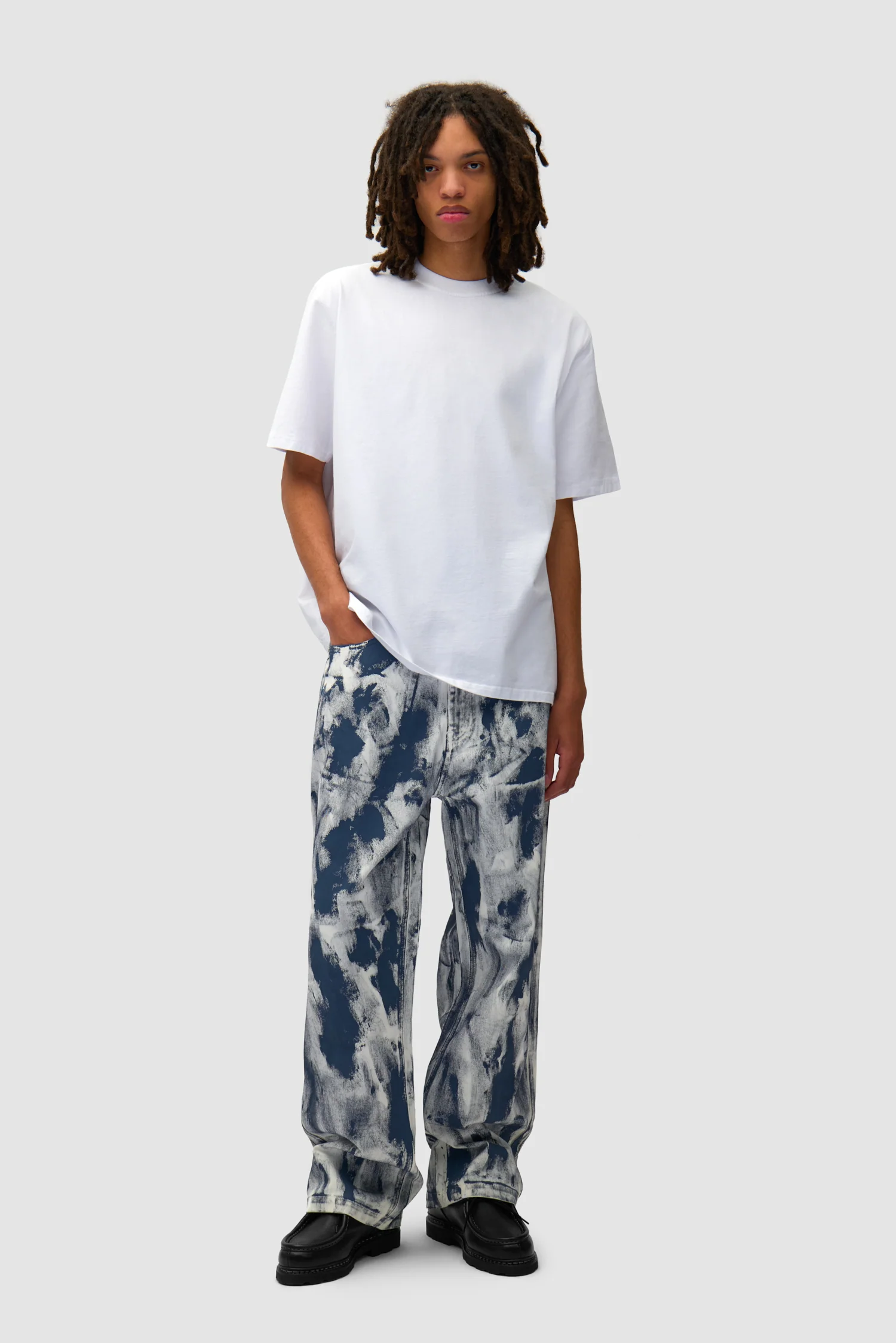 T-shirt imprimé Blocks - Blanc - Image 5