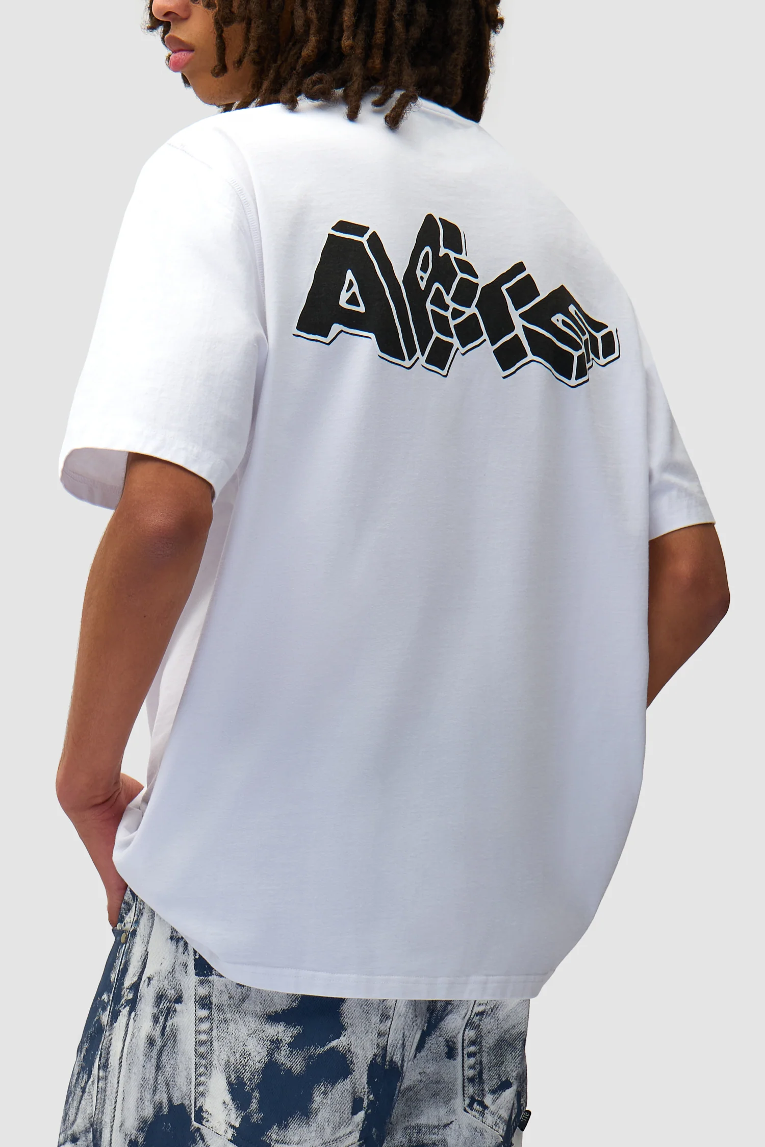 T-shirt imprimé Blocks - Blanc - Image 7