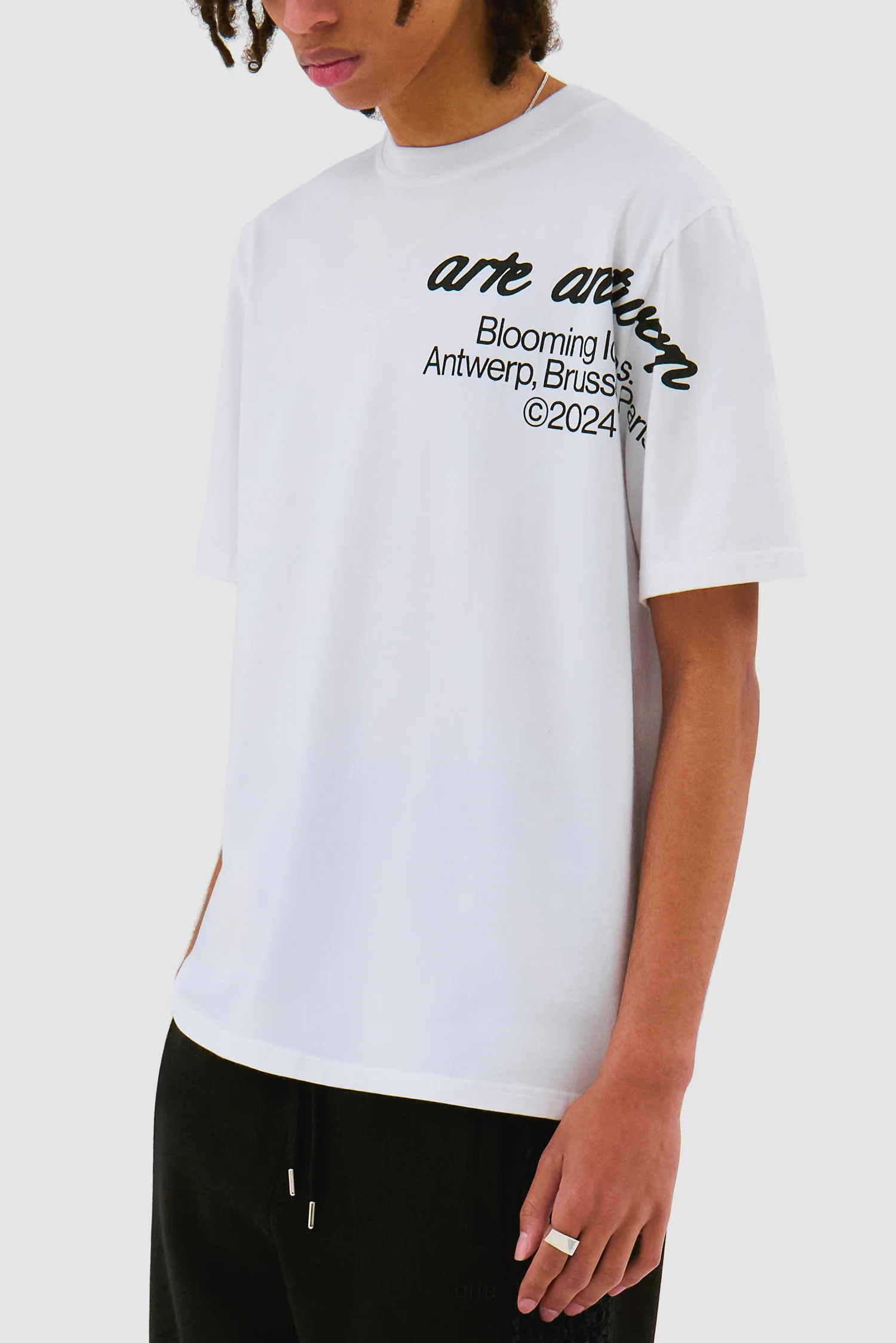 T-shirt à manches Blooming Ideas - Blanc - Image 7