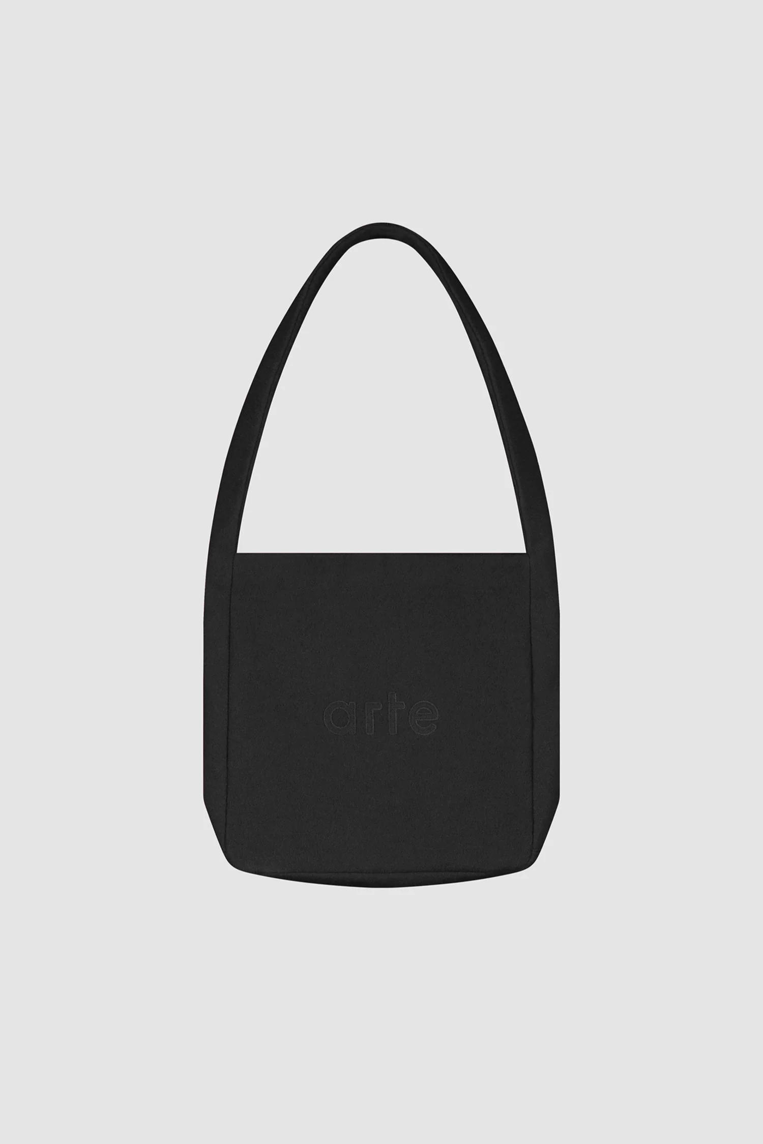 Sac en laine bouillie - Noir - Image 2