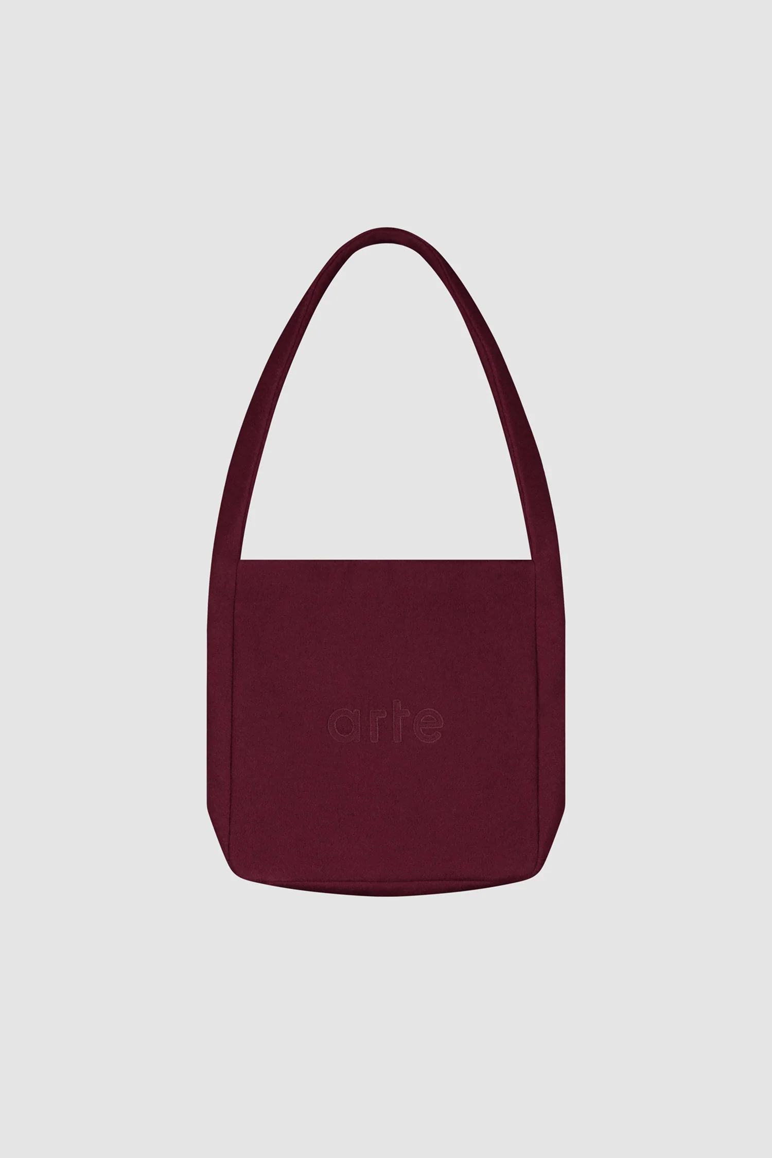Sac en laine bouillie - Bordeaux - Image 2