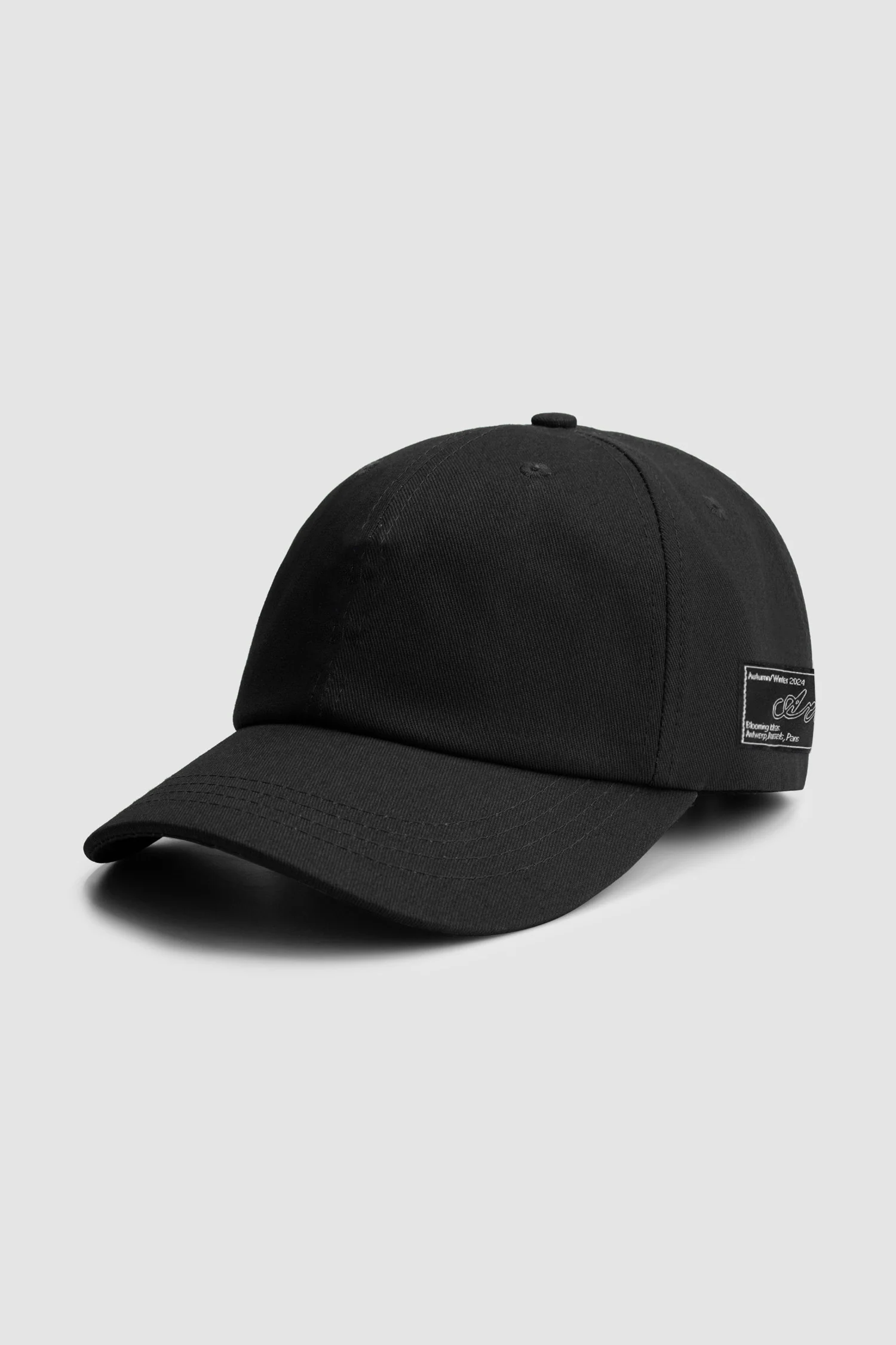 Casquette en laine bouillie - Noir - Image 2