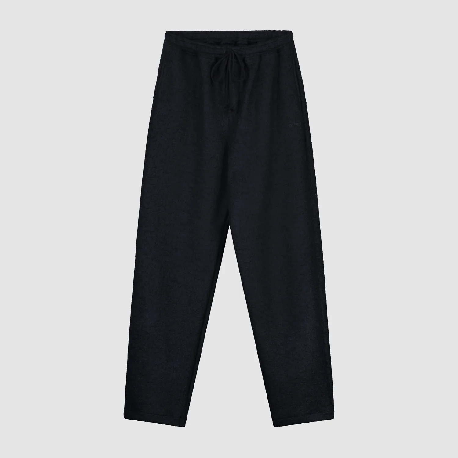 Pantalon en laine bouillie - Marine