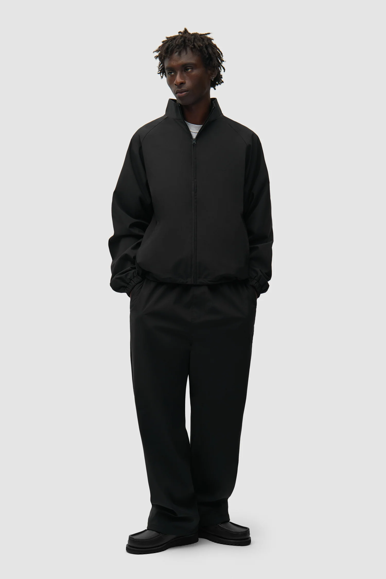 Pantalon de survêtement de marque - Noir - Image 6