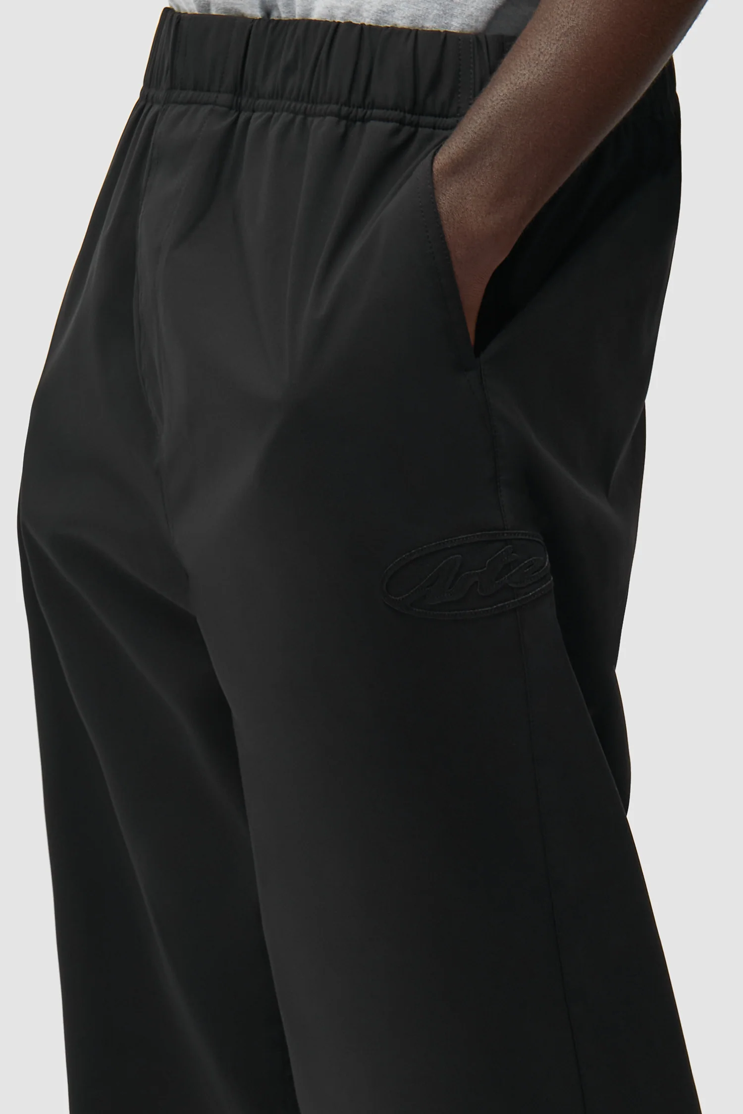 Pantalon de survêtement de marque - Noir - Image 9