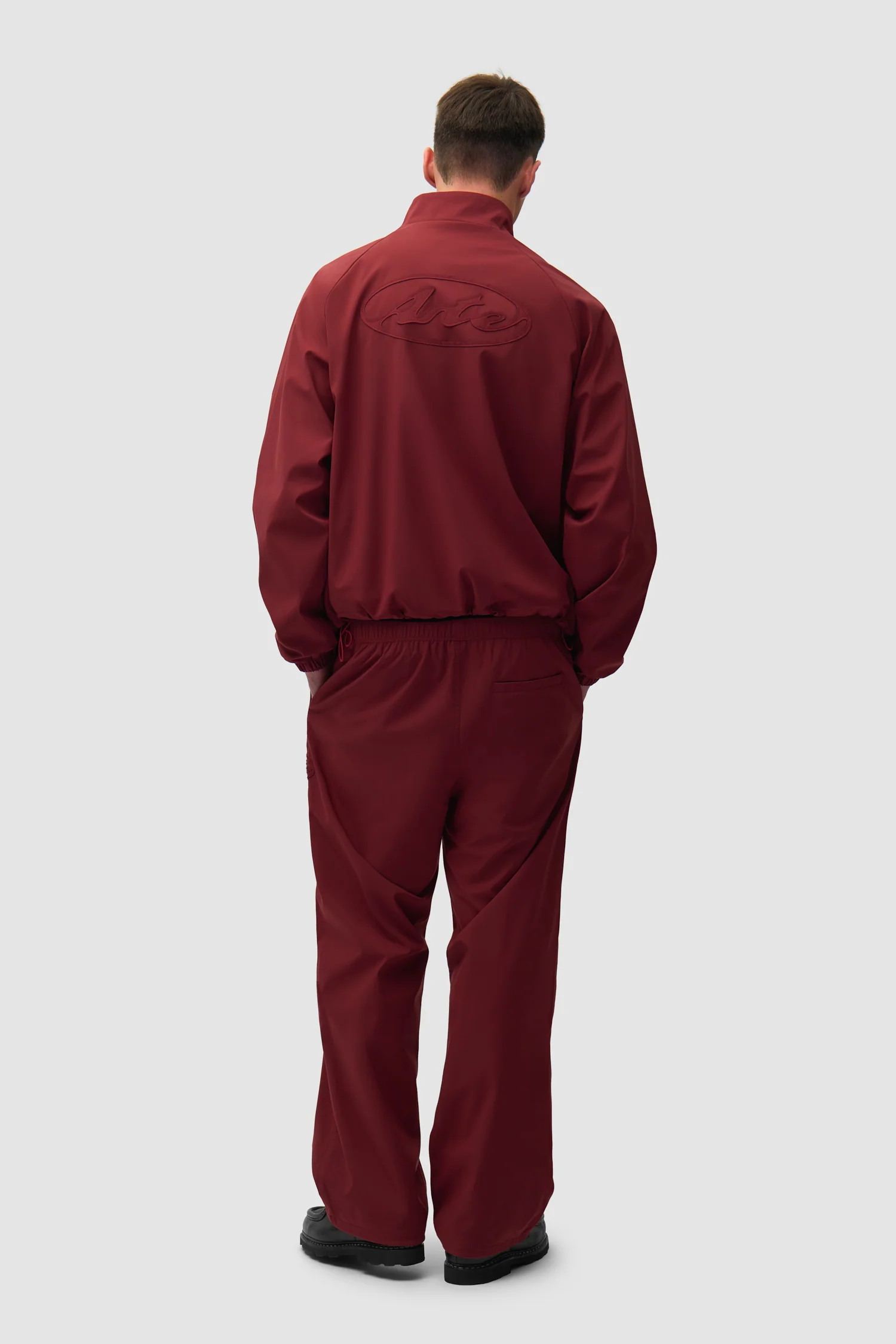Pantalon de survêtement de marque - Bordeaux - Image 7