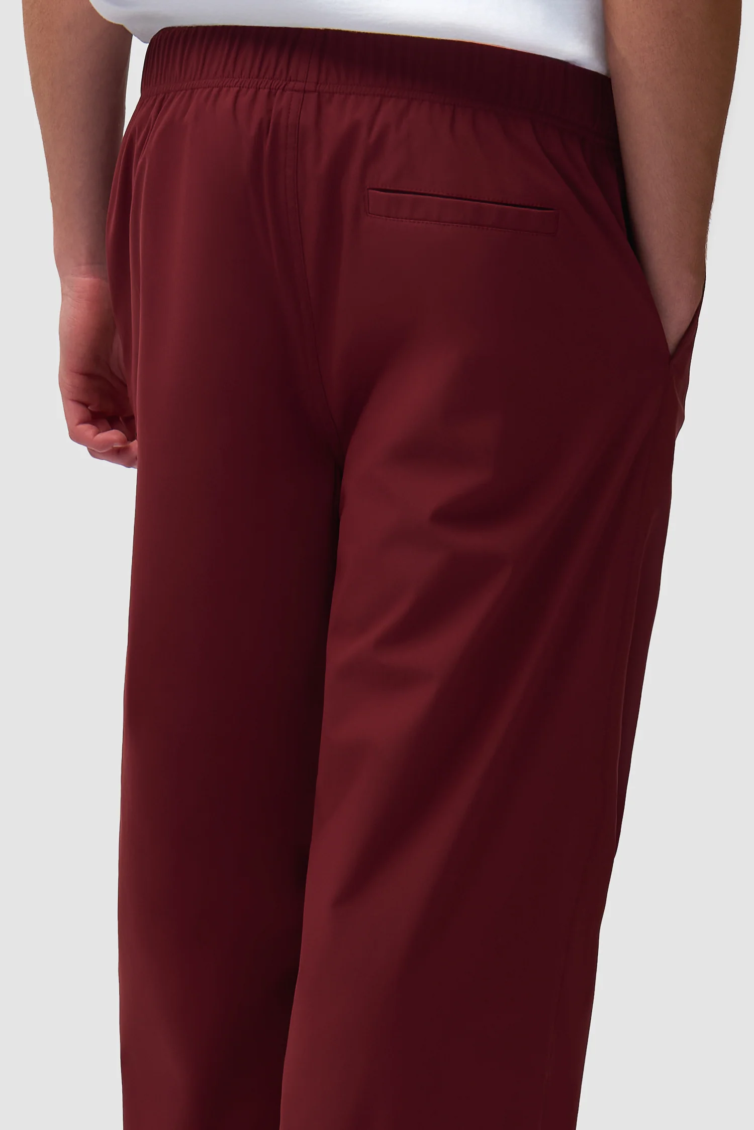 Pantalon de survêtement de marque - Bordeaux - Image 9