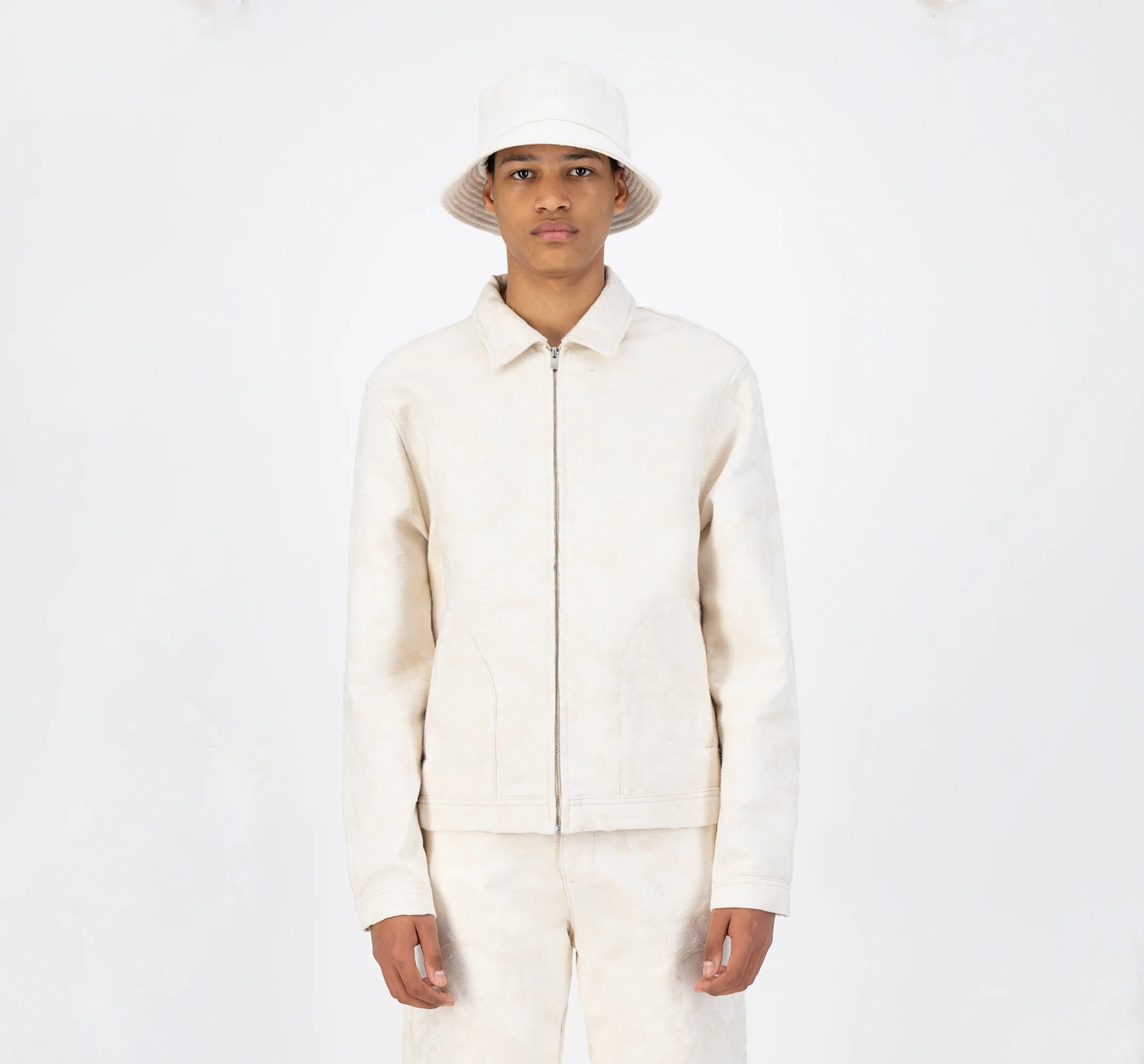 Jacq Breton Buckethat - Crème Cru - Image 3