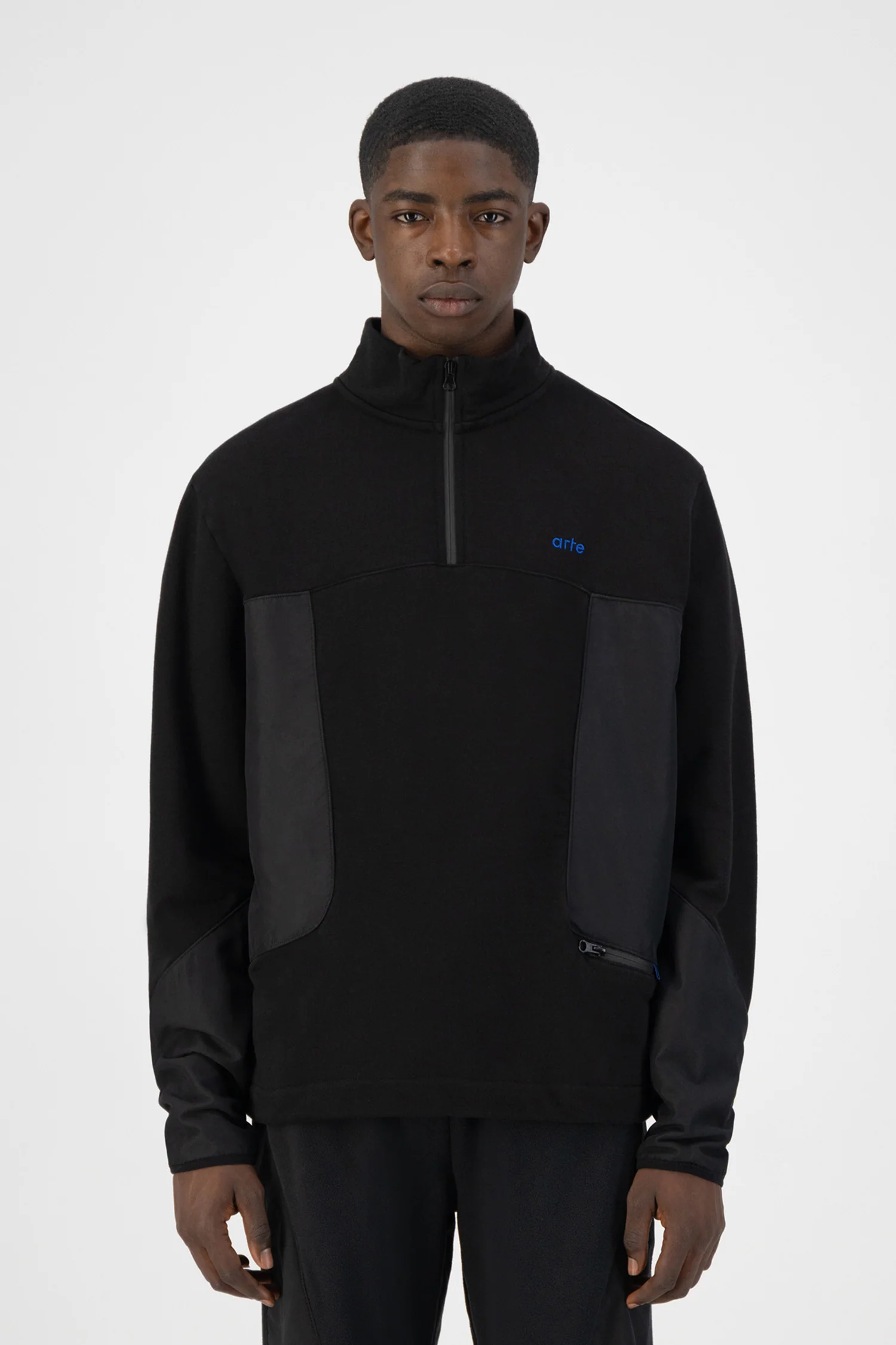 Pull à col ras du cou Cali - Noir - Image 2