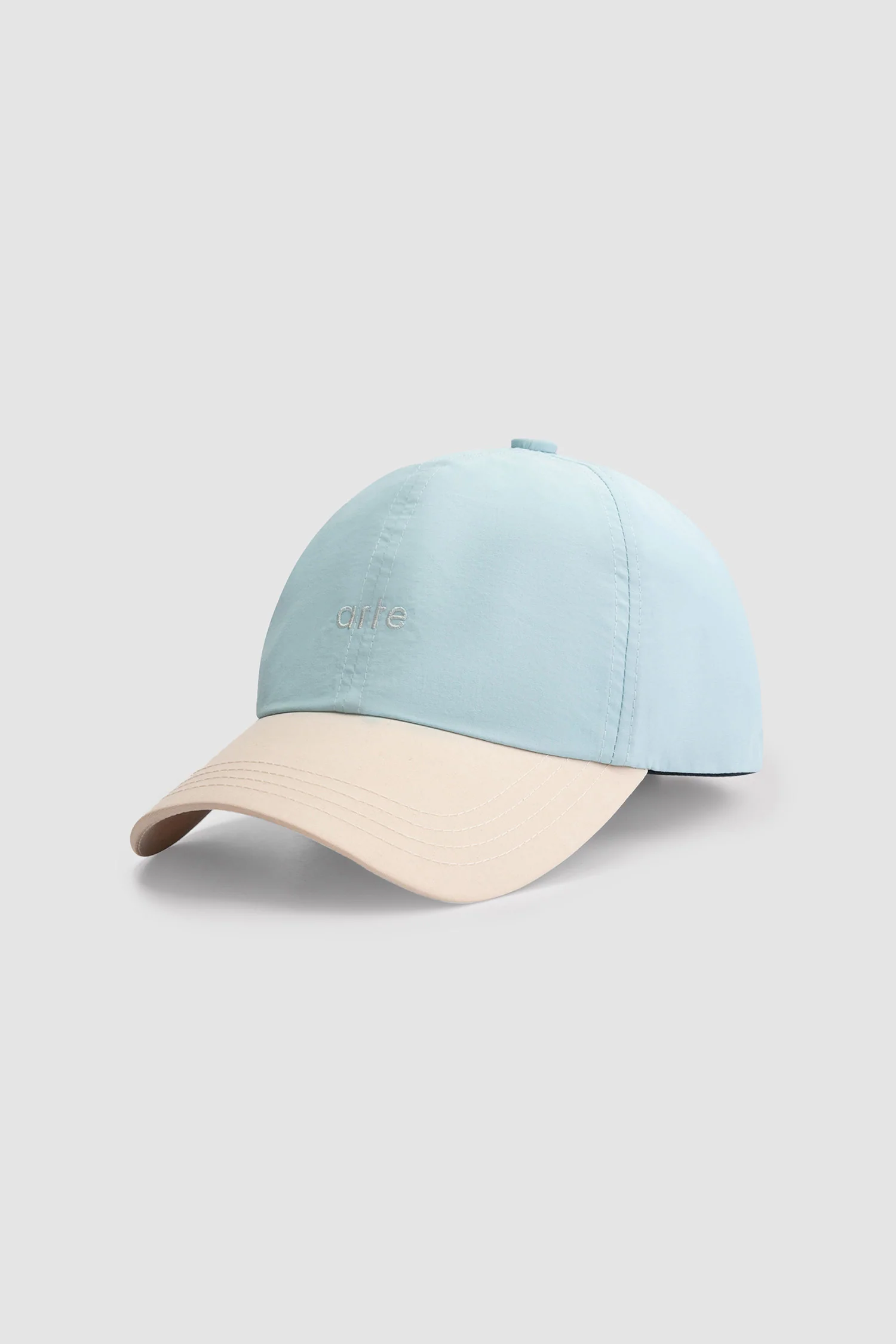 Casquette à cordon de canne - Bleu clair/crème - Image 2