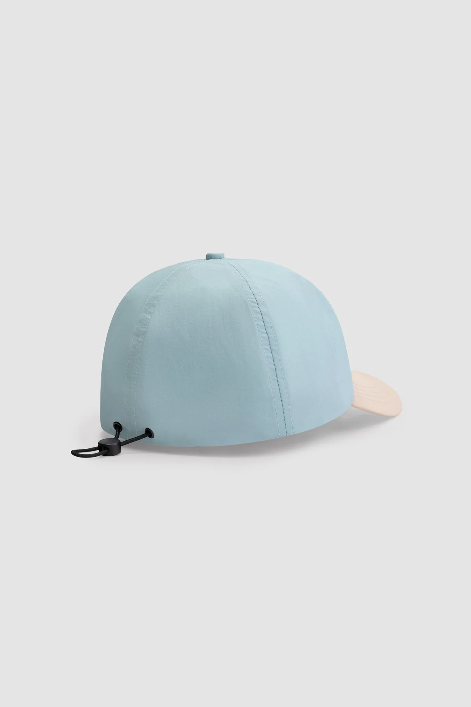 Casquette à cordon de canne - Bleu clair/crème - Image 3