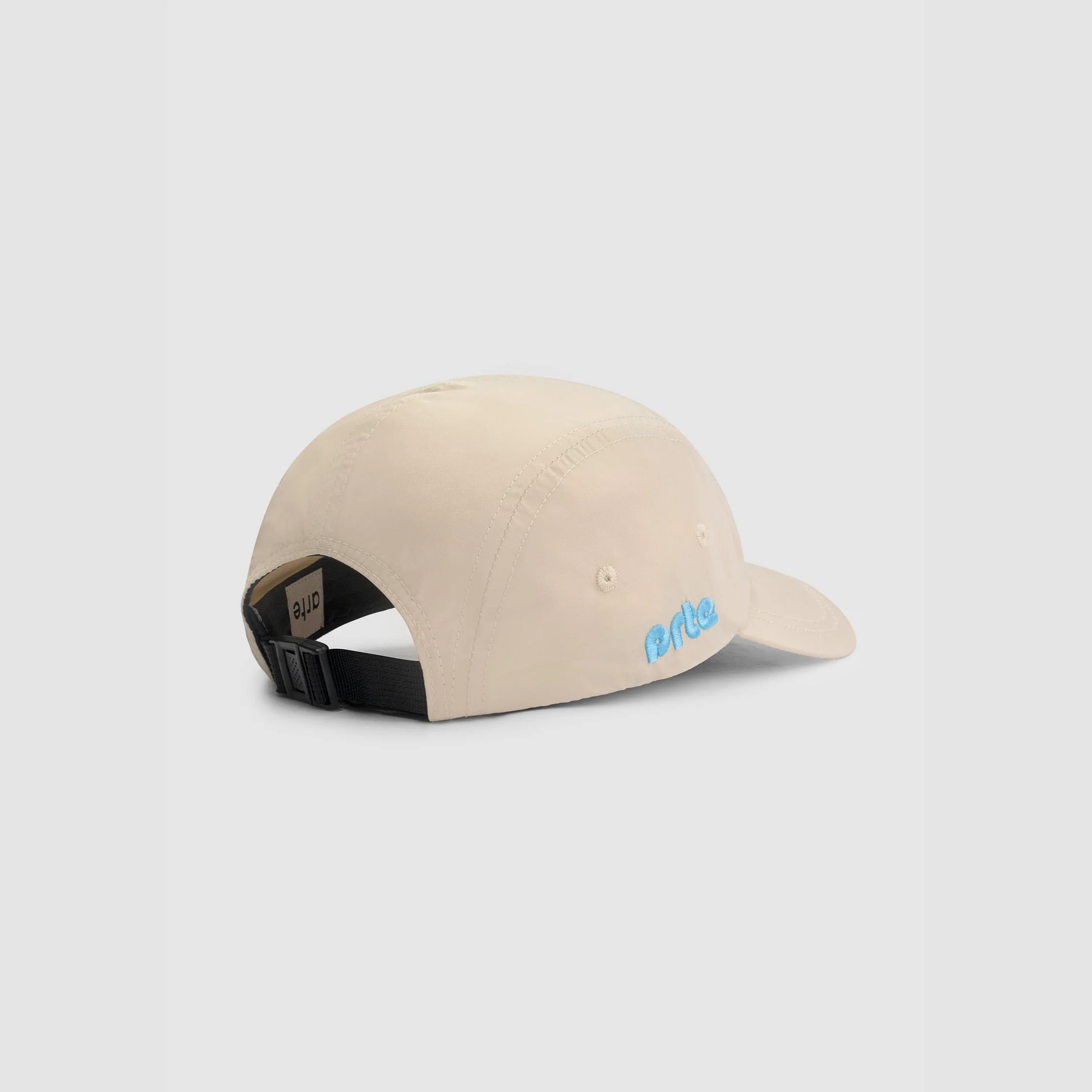 Casquette à logo latéral en forme de canne - Crème