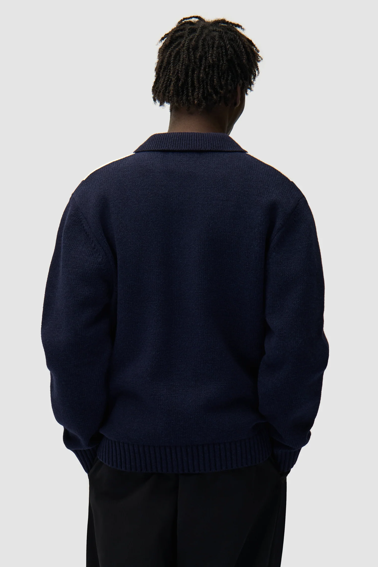 Cardigan - Bleu/Blanc - Image 3