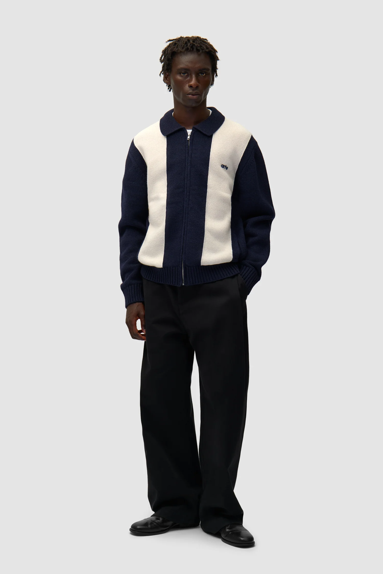 Cardigan - Bleu/Blanc - Image 5