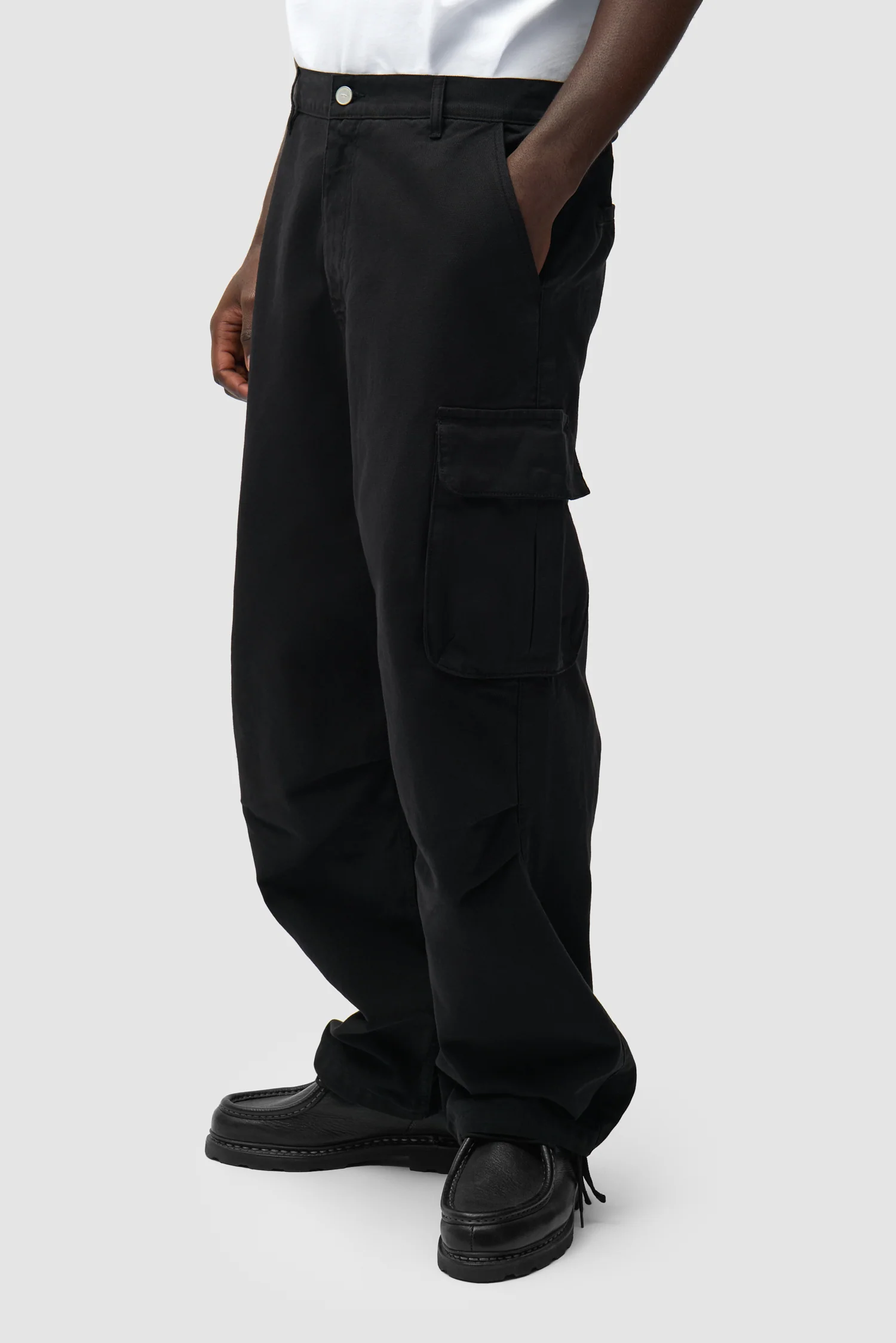 Pantalon Cargo Ribstop - Noir - Image 2