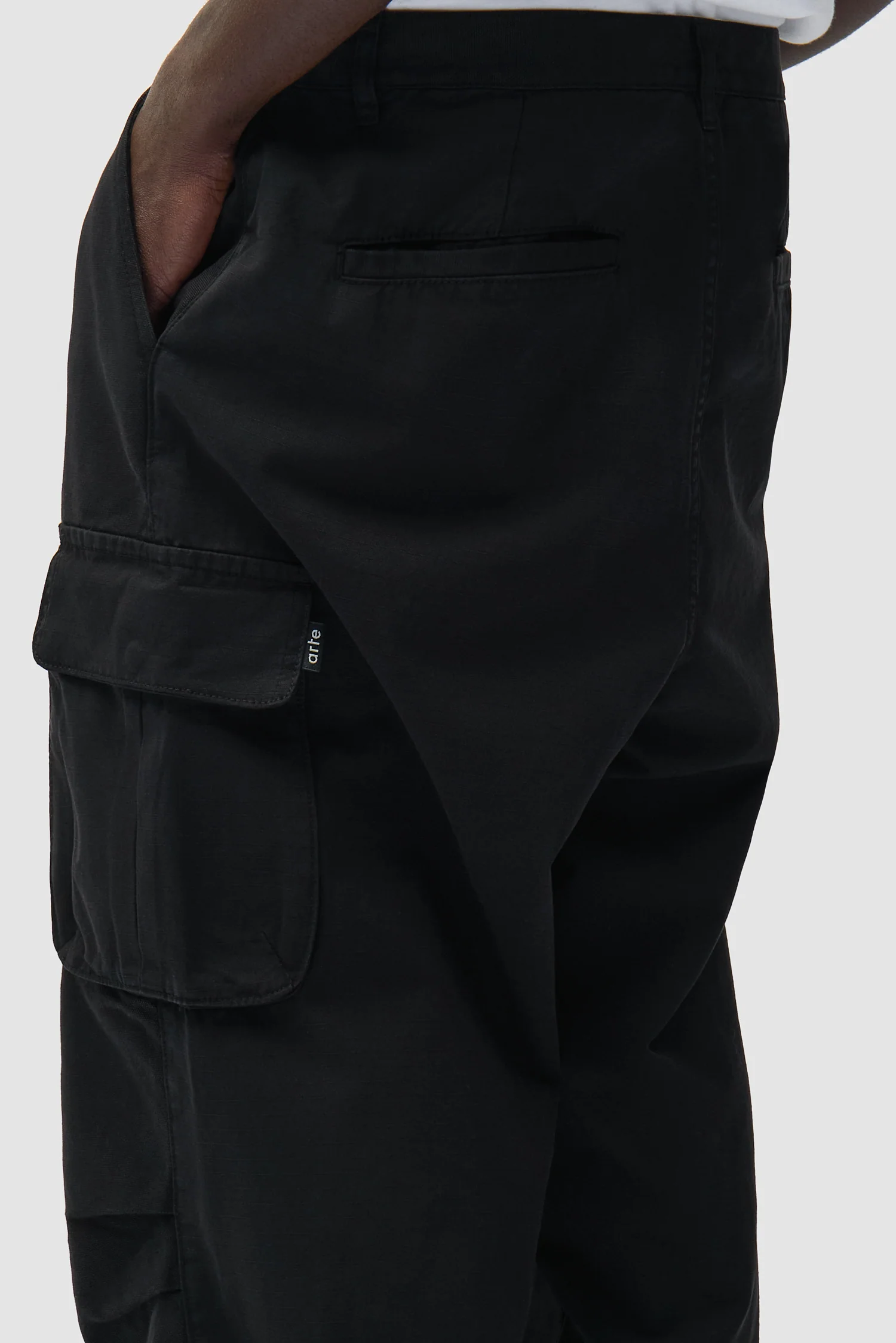 Pantalon Cargo Ribstop - Noir - Image 5