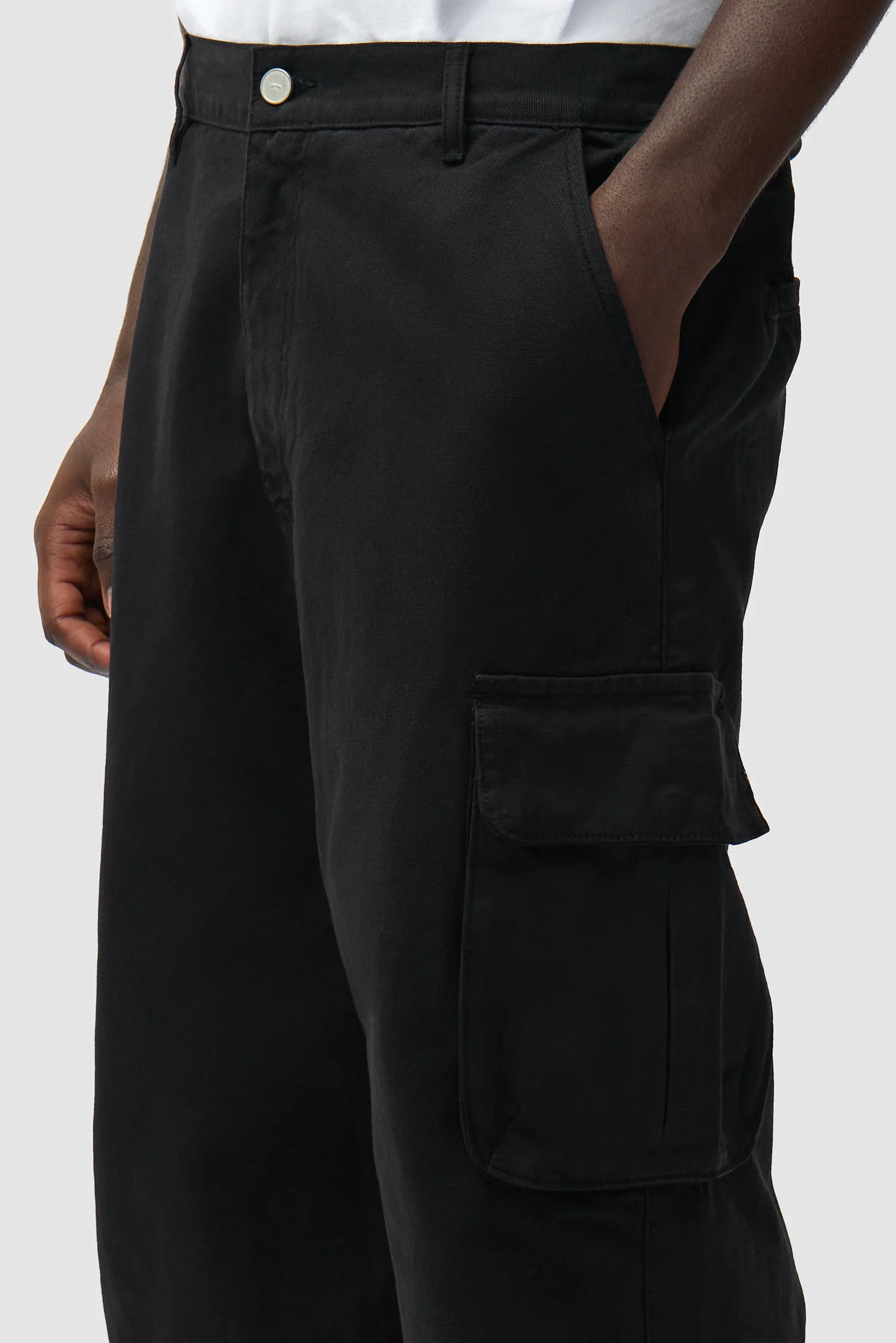 Pantalon Cargo Ribstop - Noir - Image 6